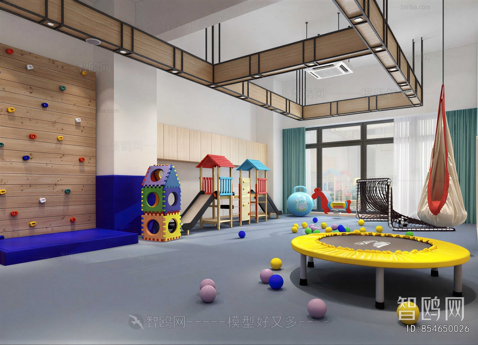 Modern Children's Playroom