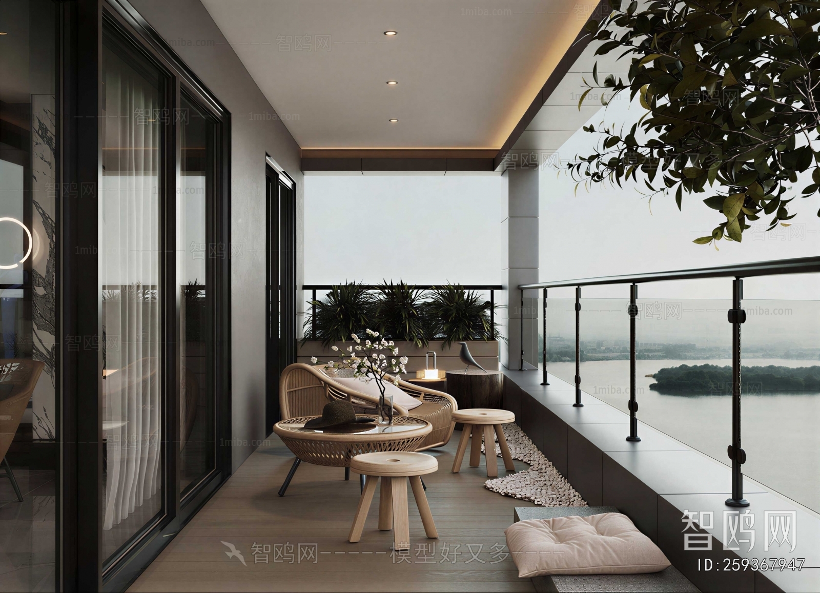 Modern Leisure Balcony