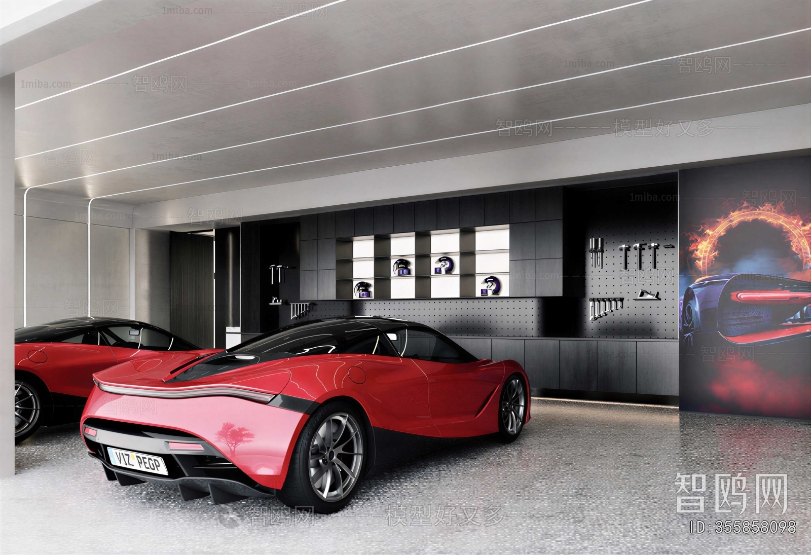 Modern Underground Garage