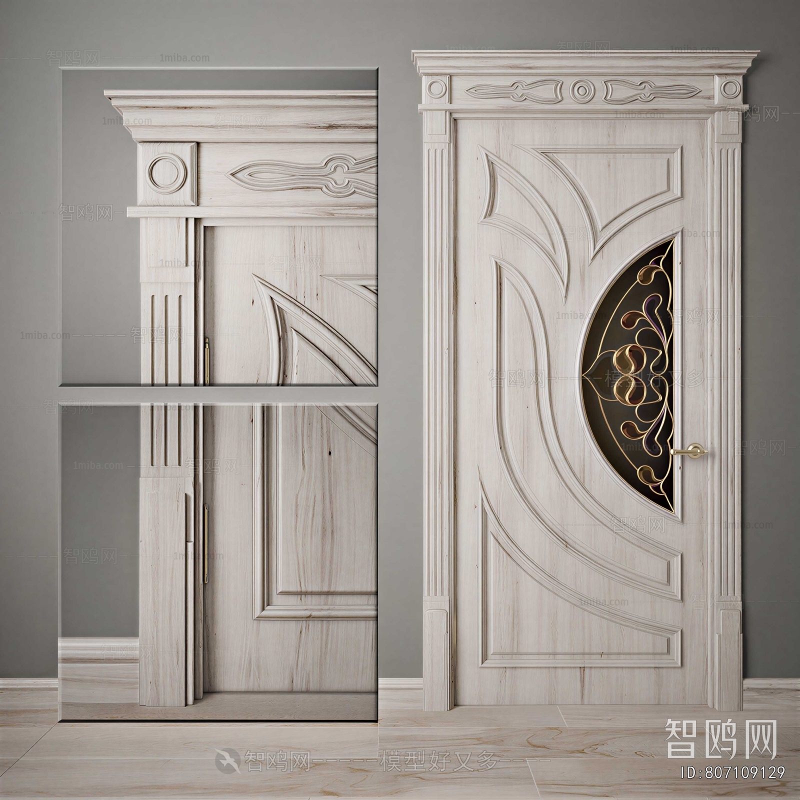 European Style Single Door