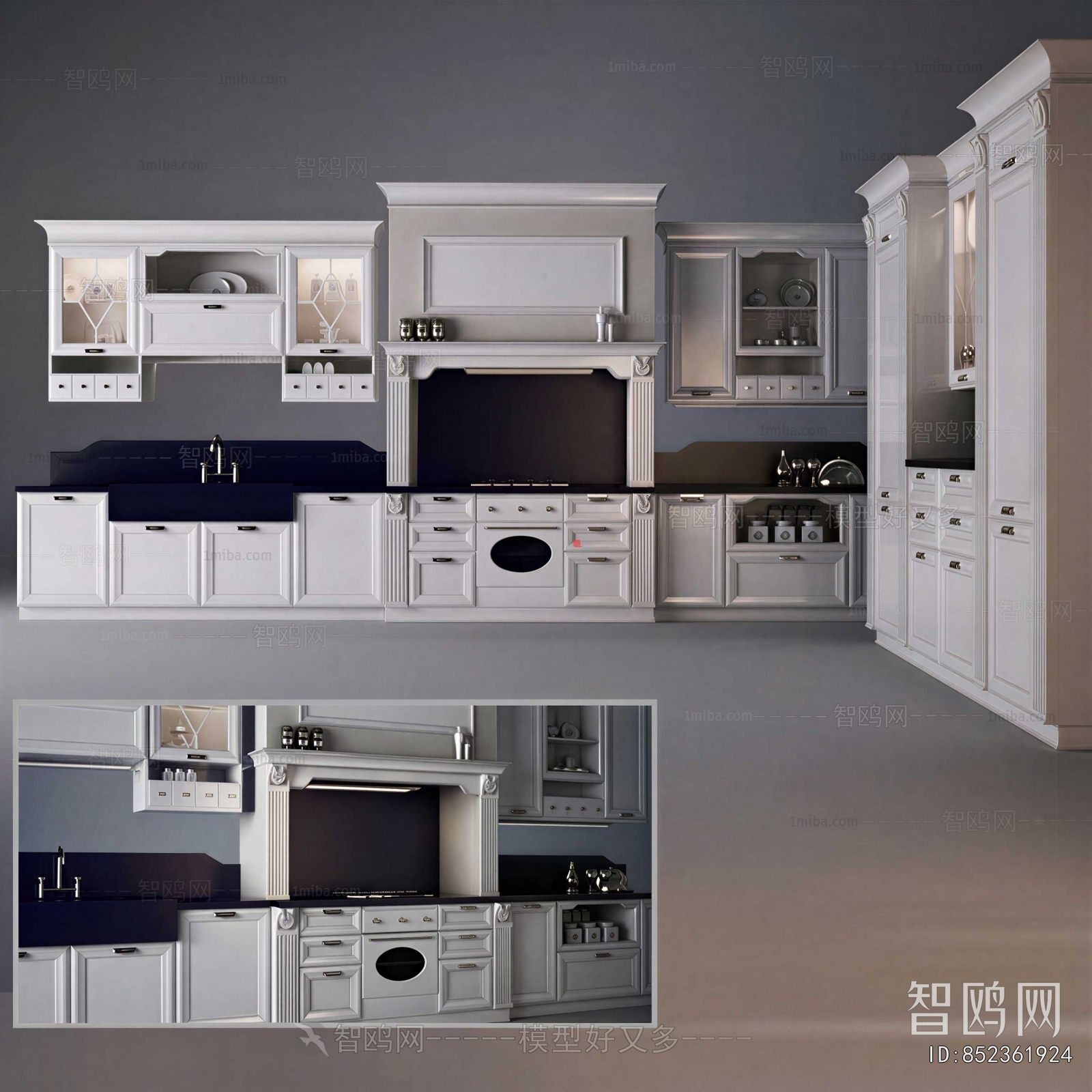 American Style Open Kitchen