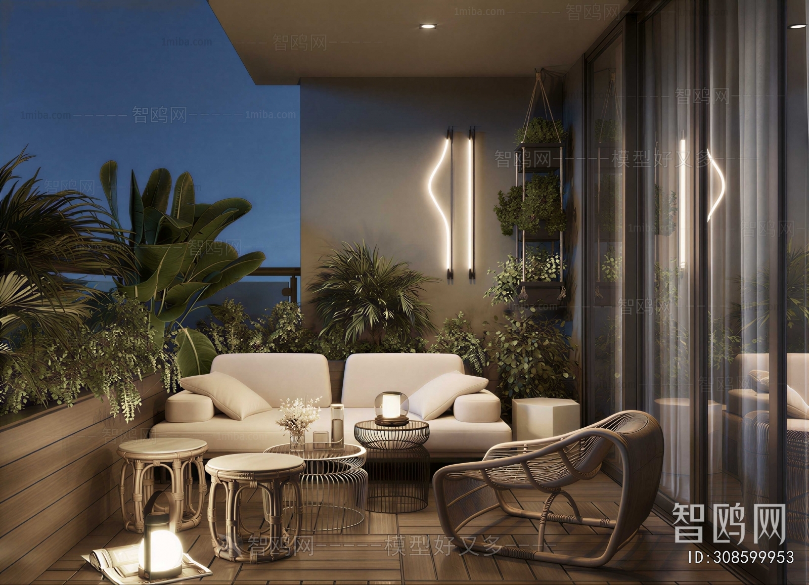 Modern Leisure Balcony