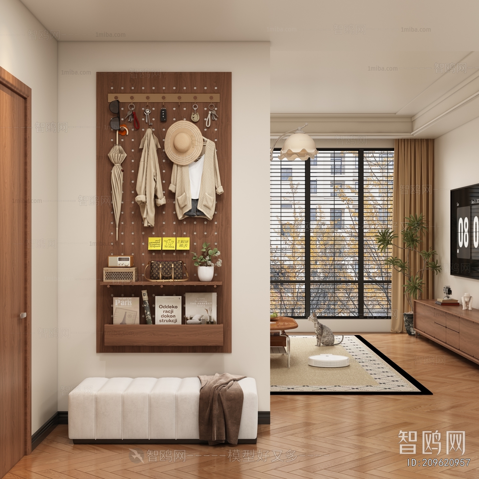 Modern Hallway