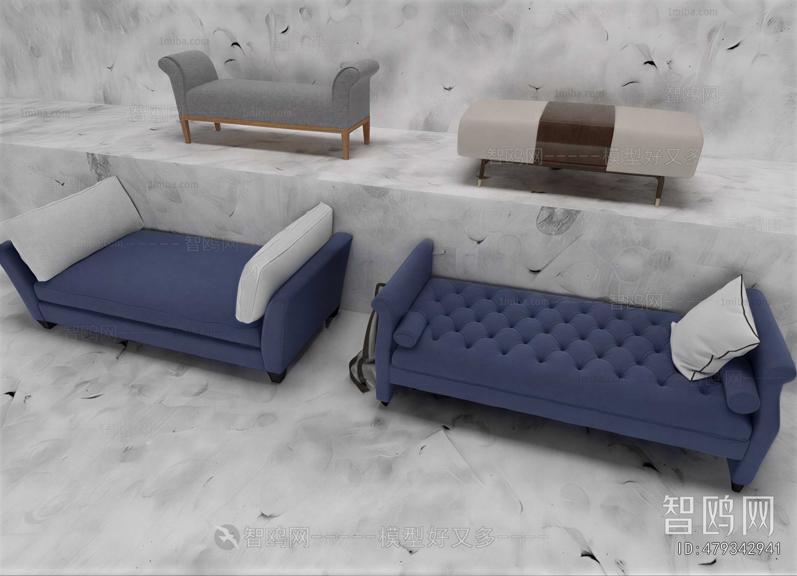Modern Sofa Stool