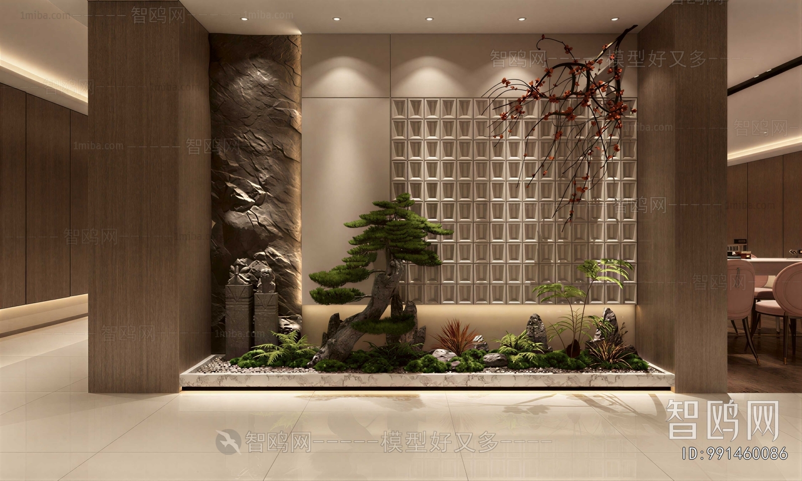 New Chinese Style Hallway