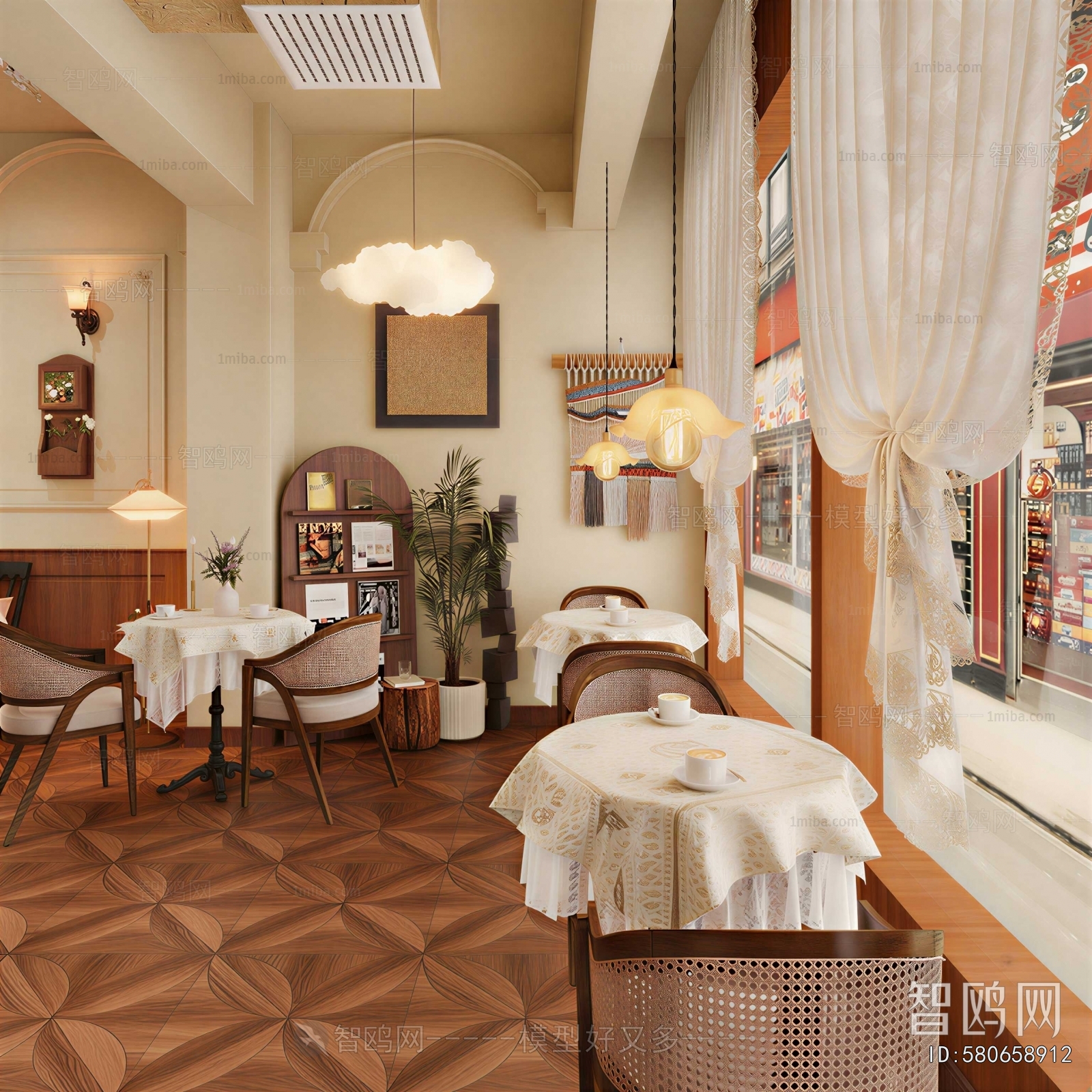 Retro Style Cafe