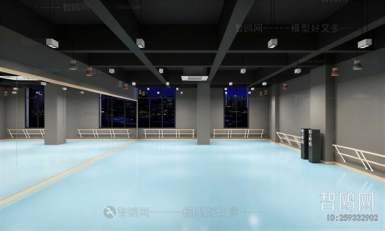 Modern Dance Classroom