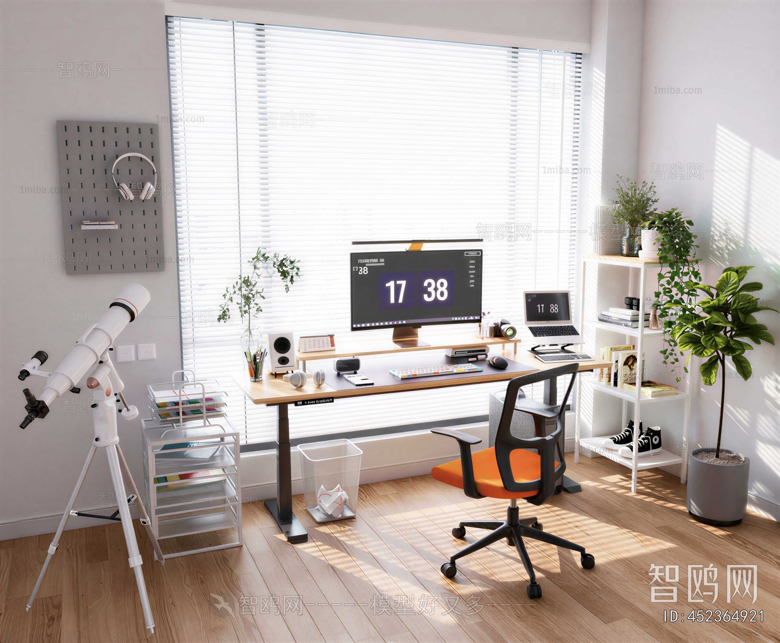 Modern Computer Desk And Chair