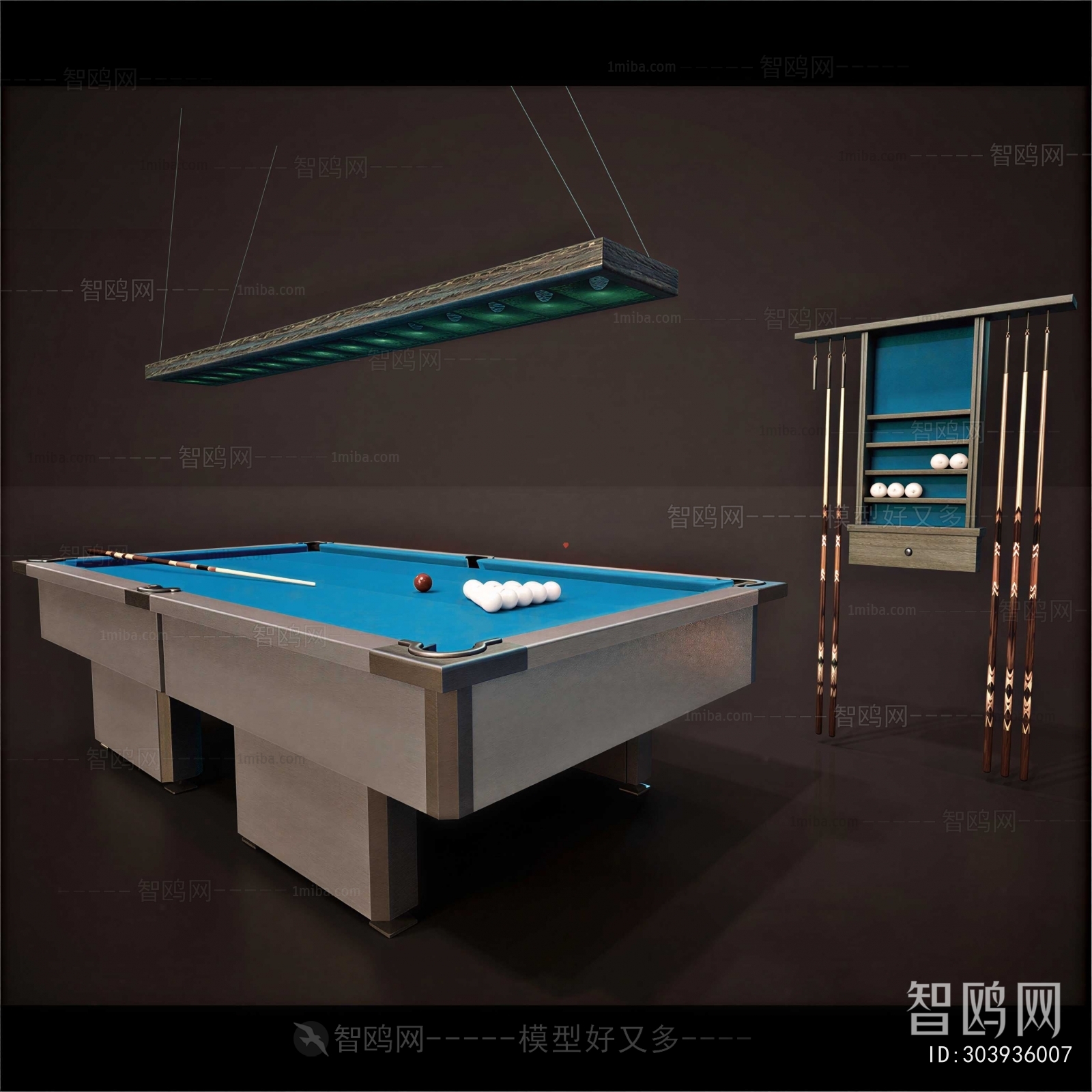 Modern Pool Table