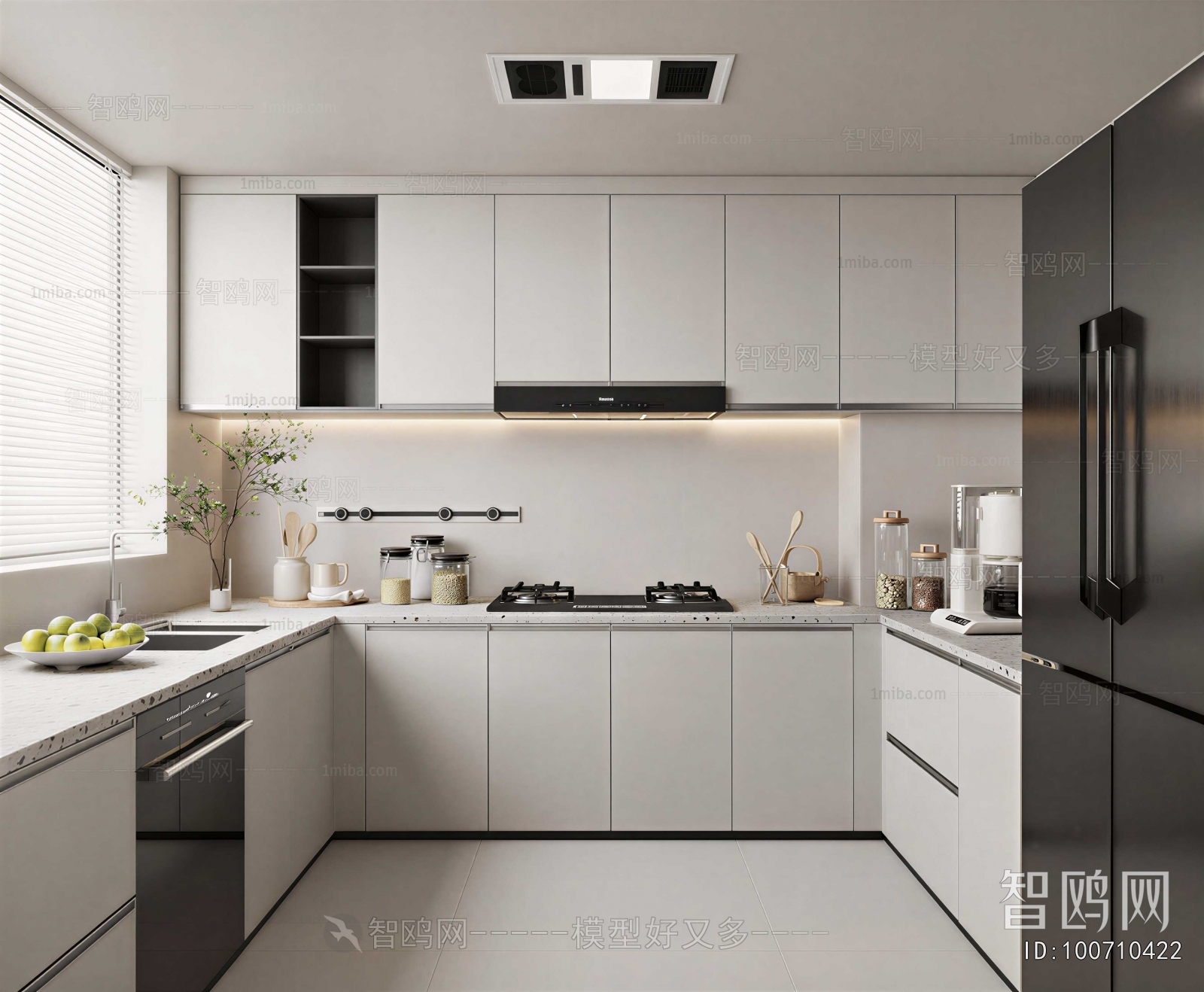 Modern The Kitchen