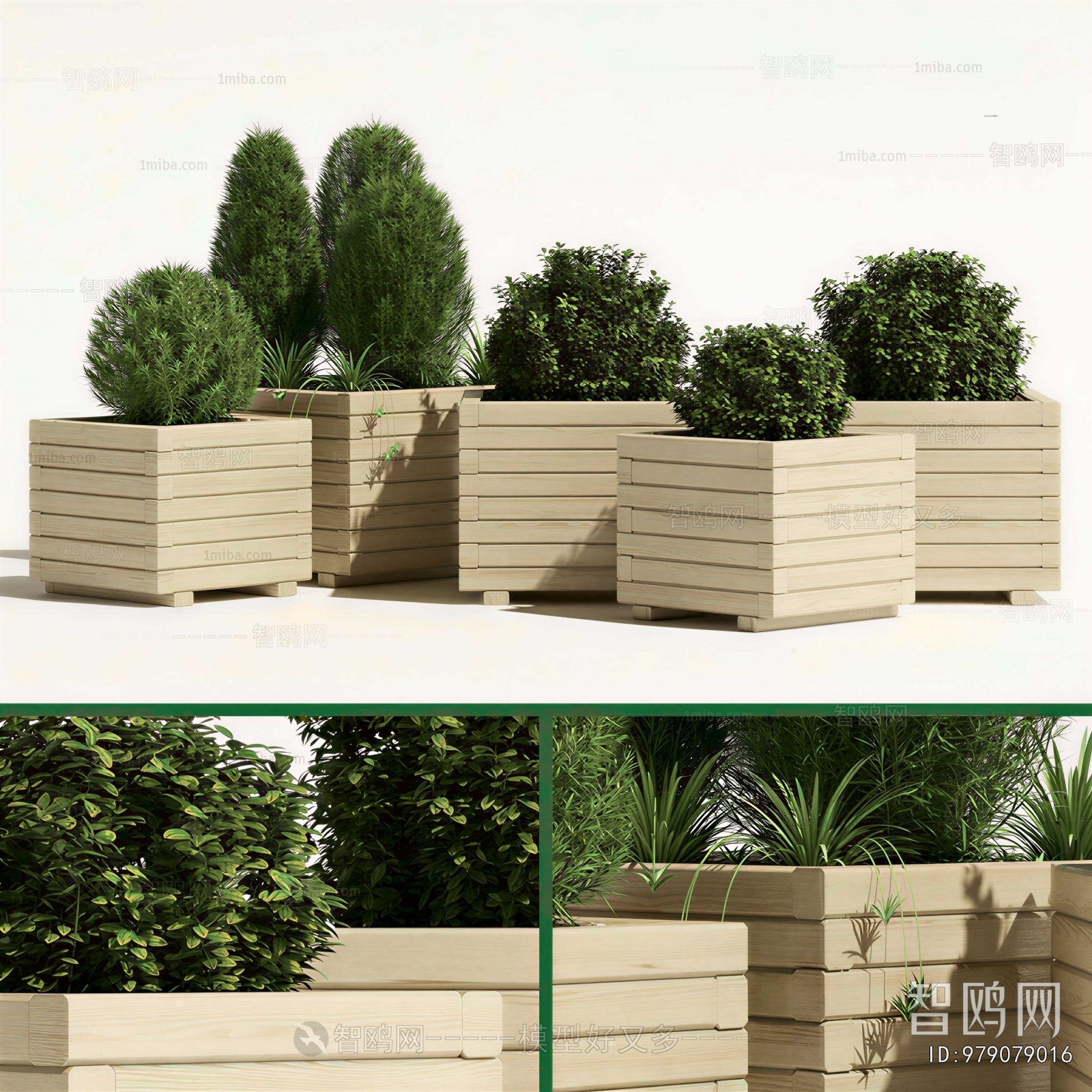 Modern Flower Bed, Flower Bowl, Flower Box