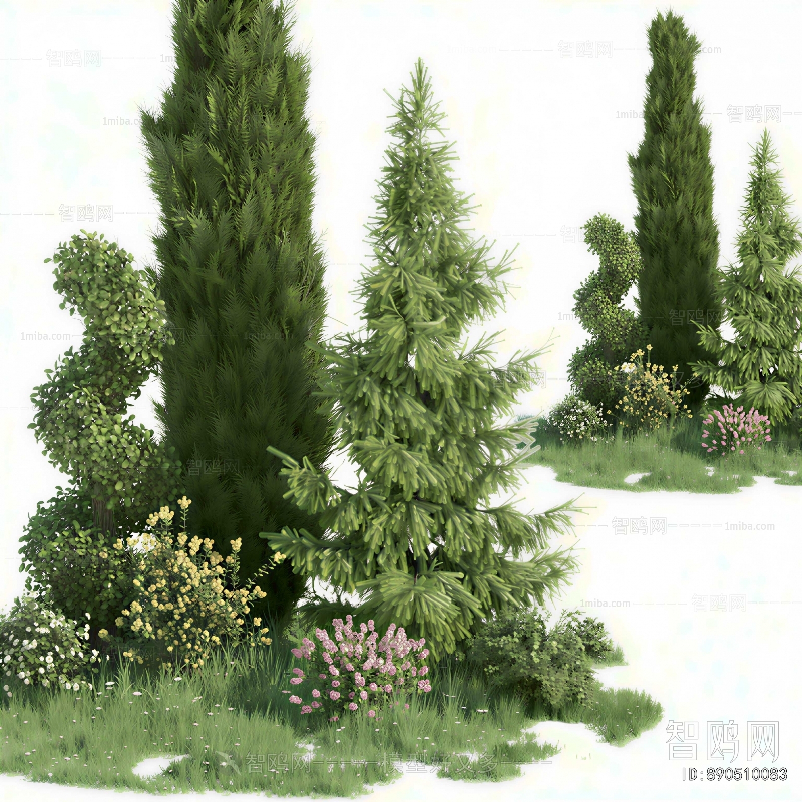 Modern Plant Pile