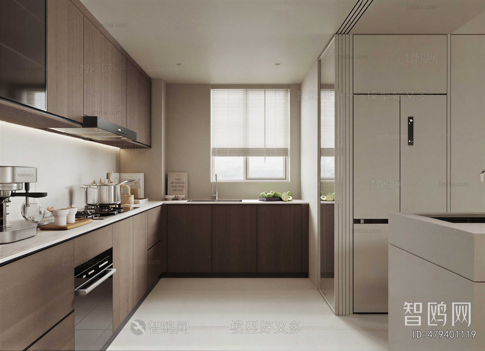 Modern Open Kitchen