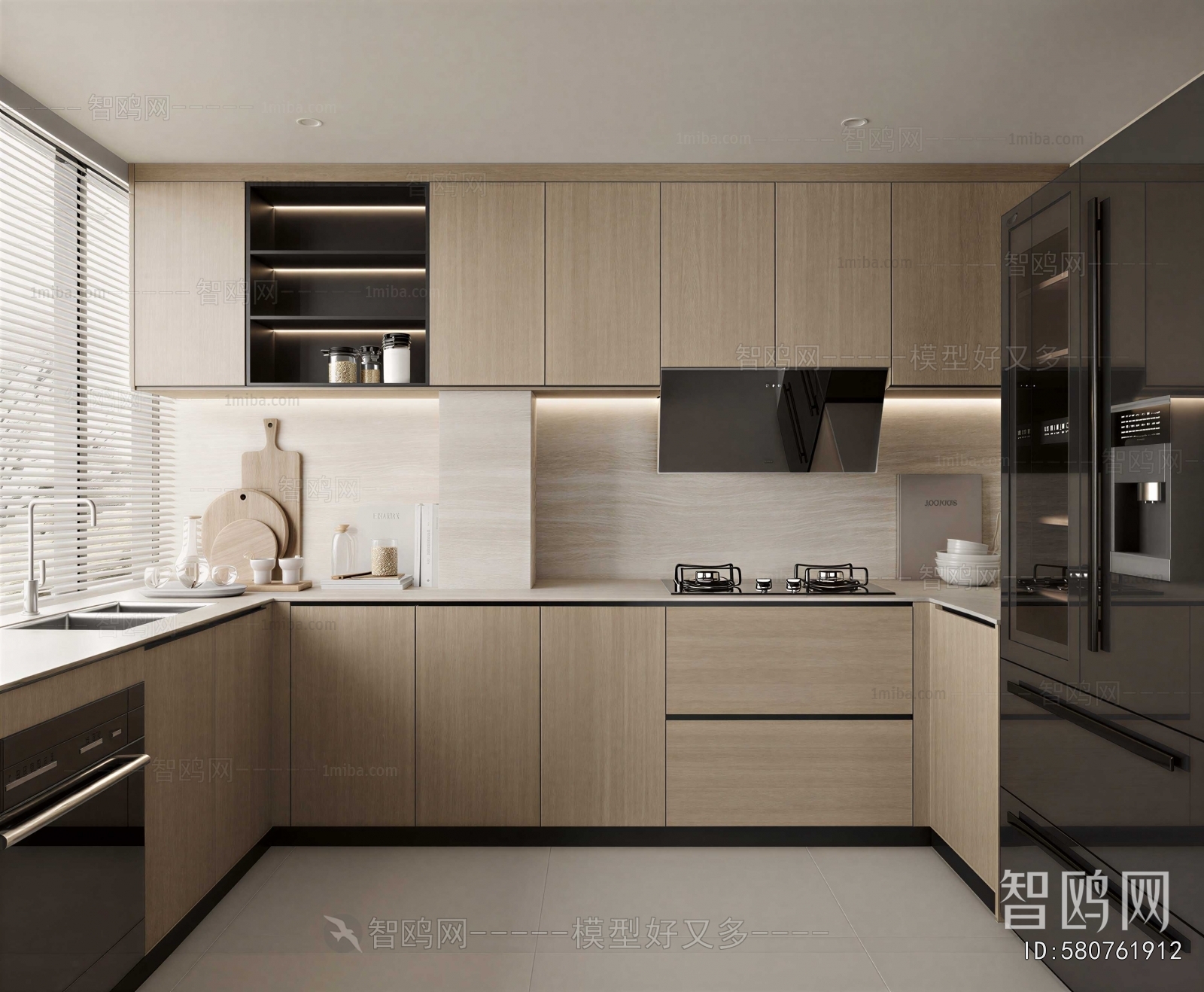 Modern The Kitchen