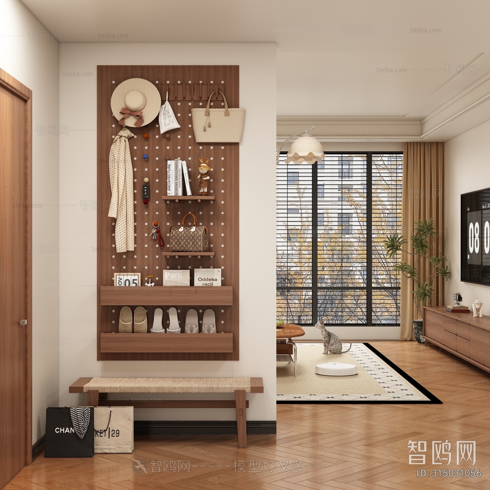 Modern Hallway