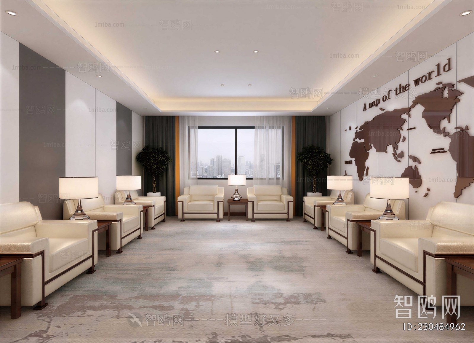 Modern Reception Room