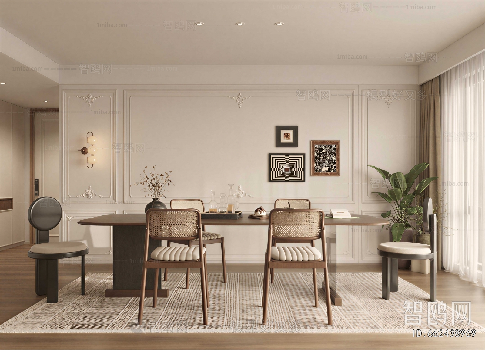 French Style Dining Room
