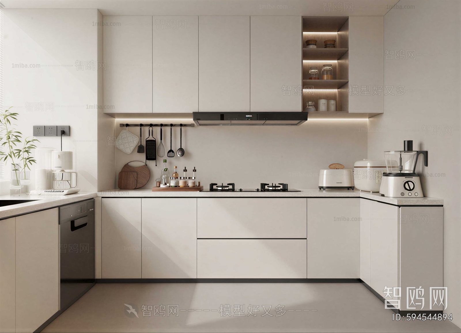 Modern The Kitchen