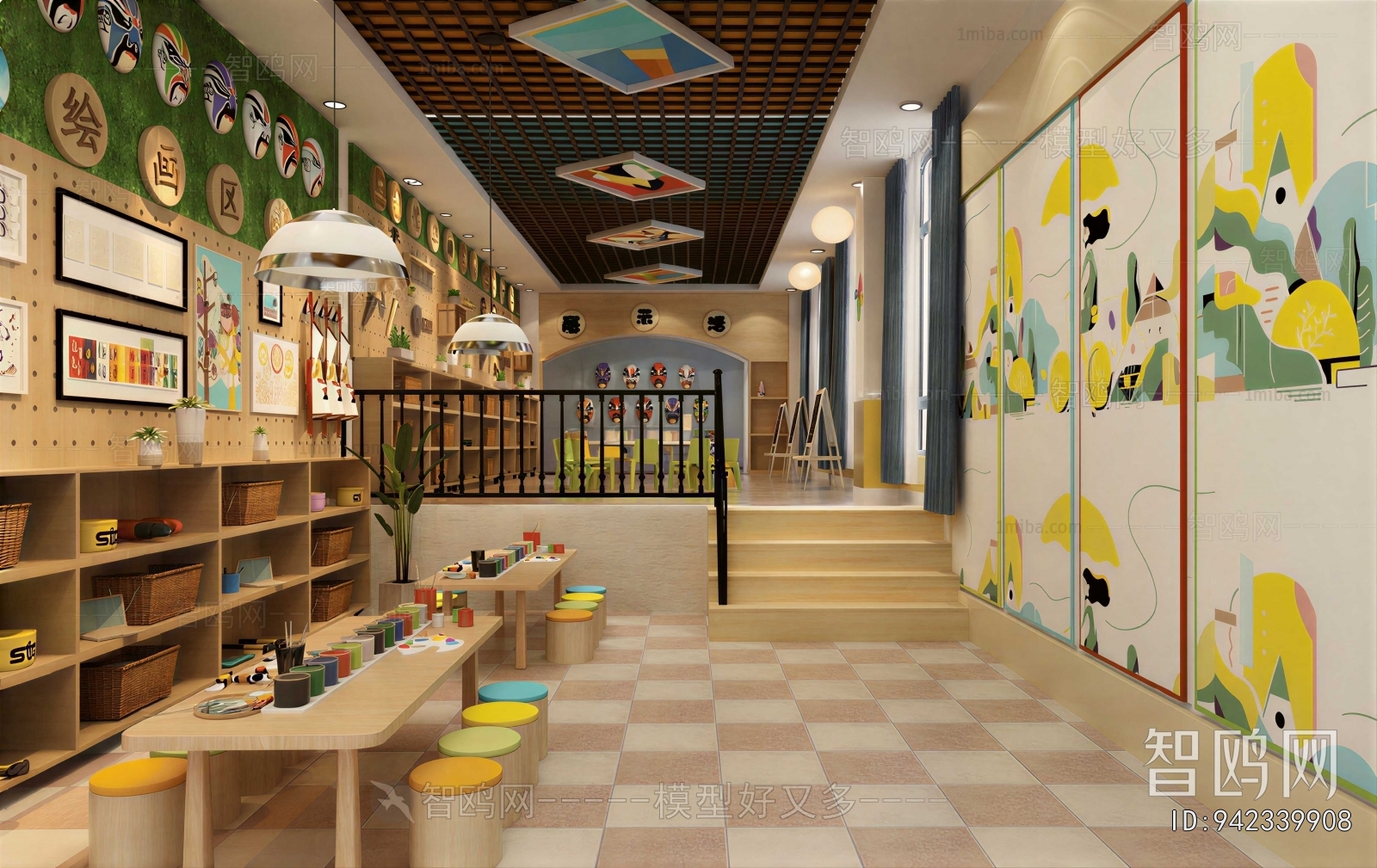 Modern Children's Playroom