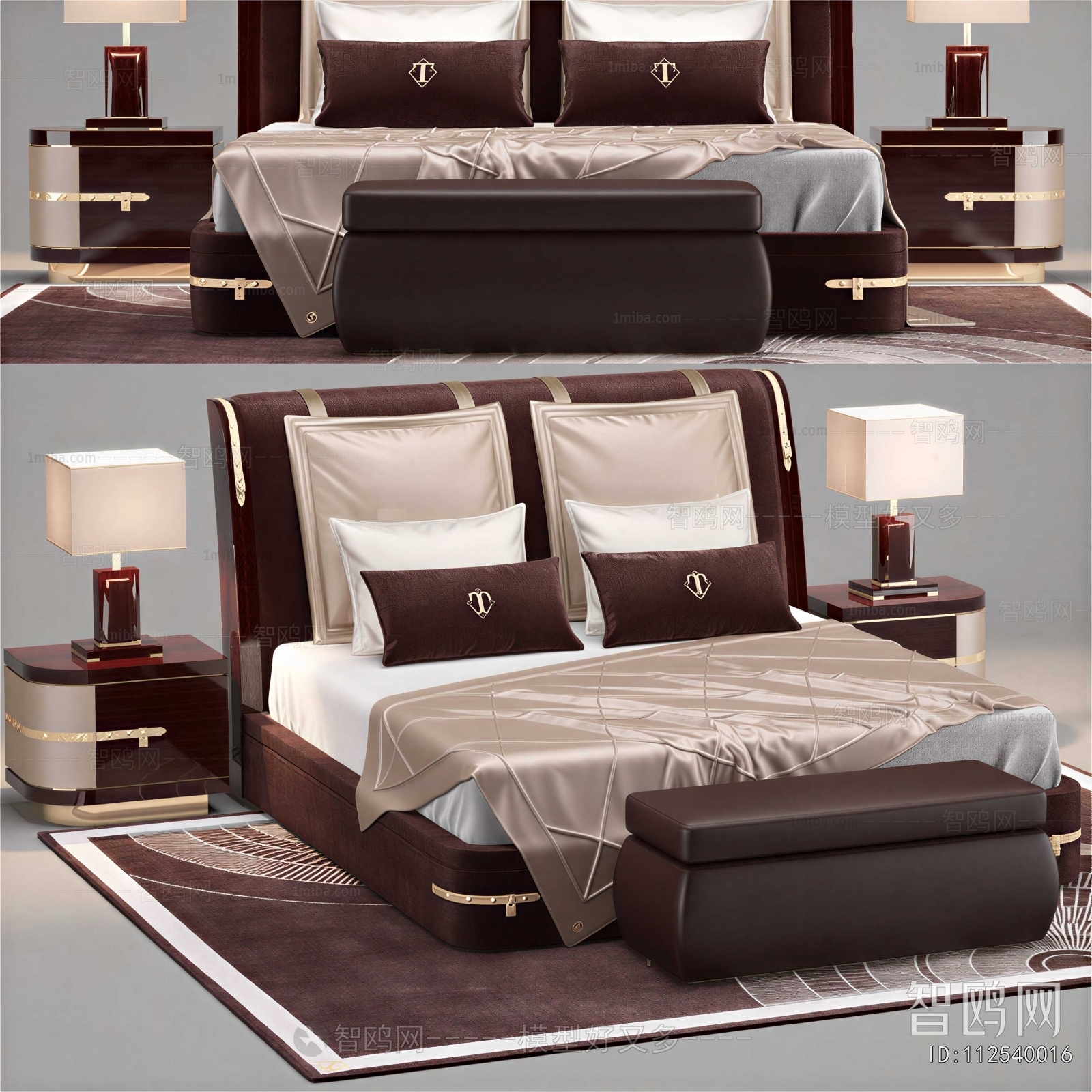 Modern Double Bed