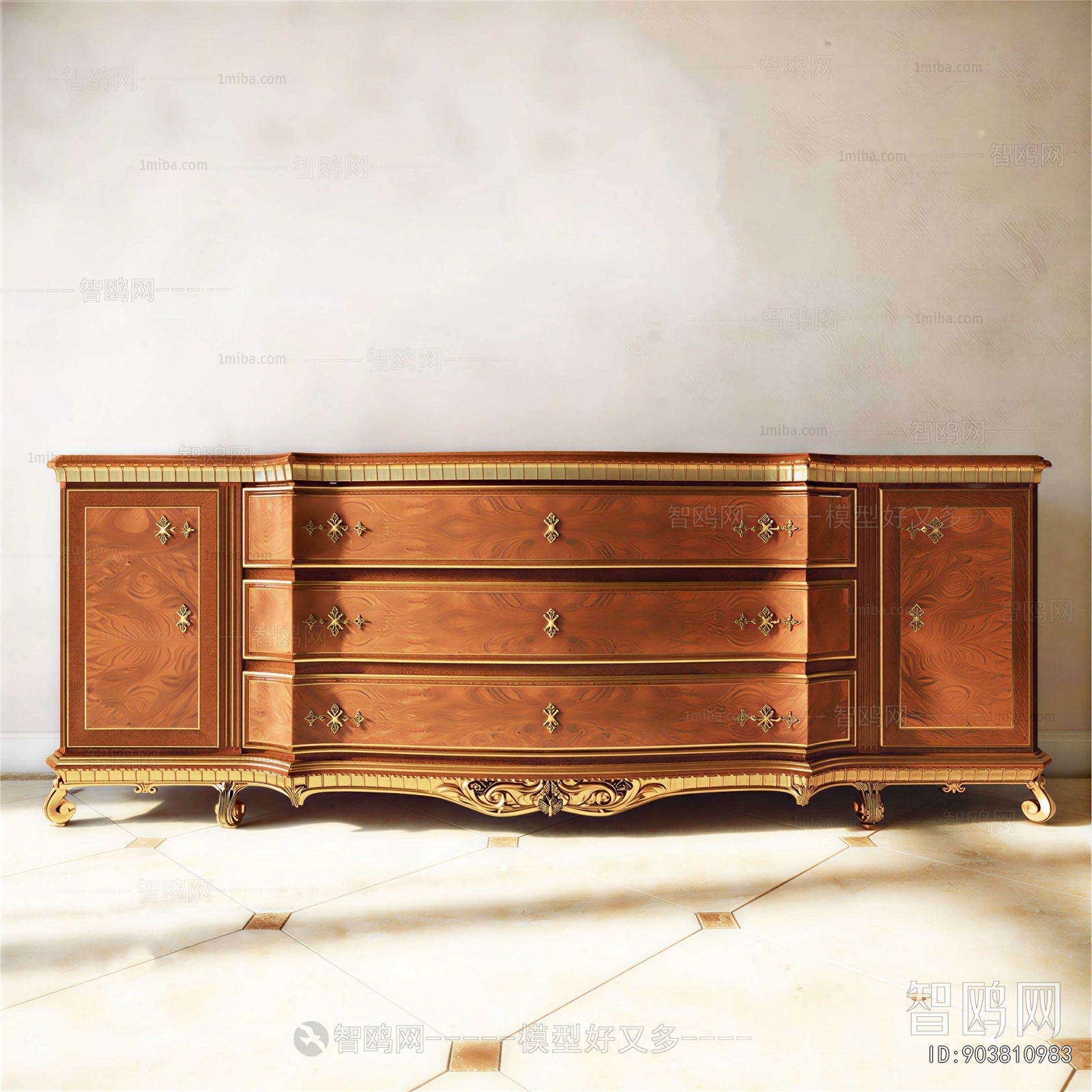 European Style TV Cabinet