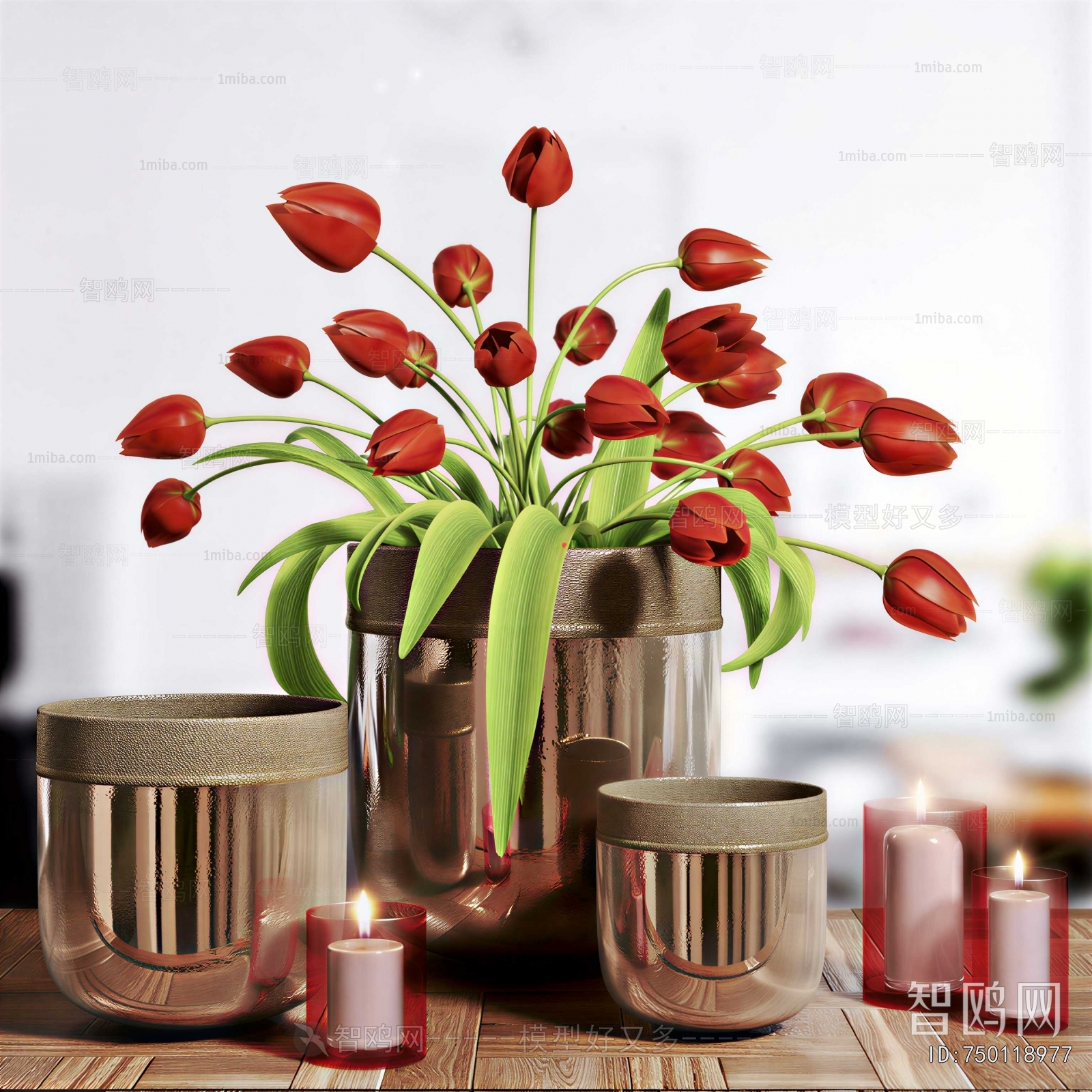 Modern Flower Arrangement