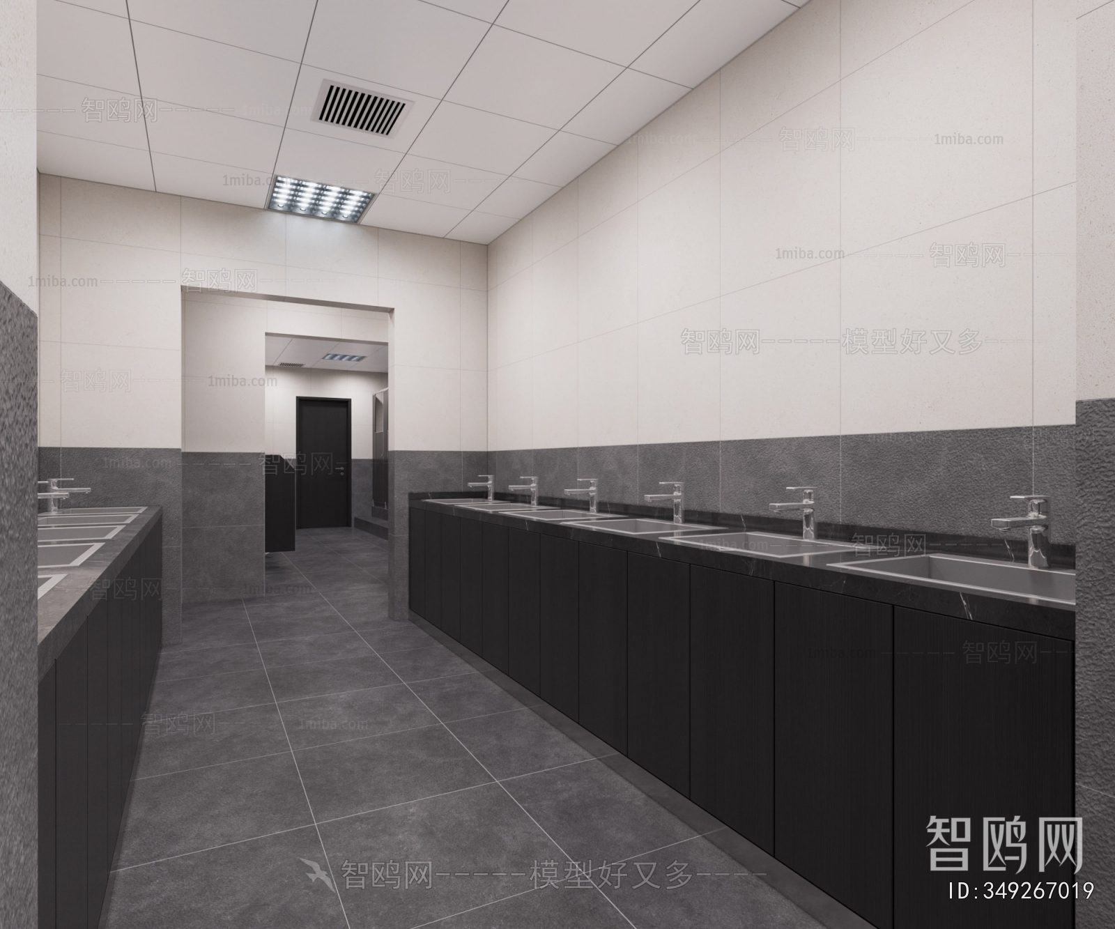 Modern Public Toilet