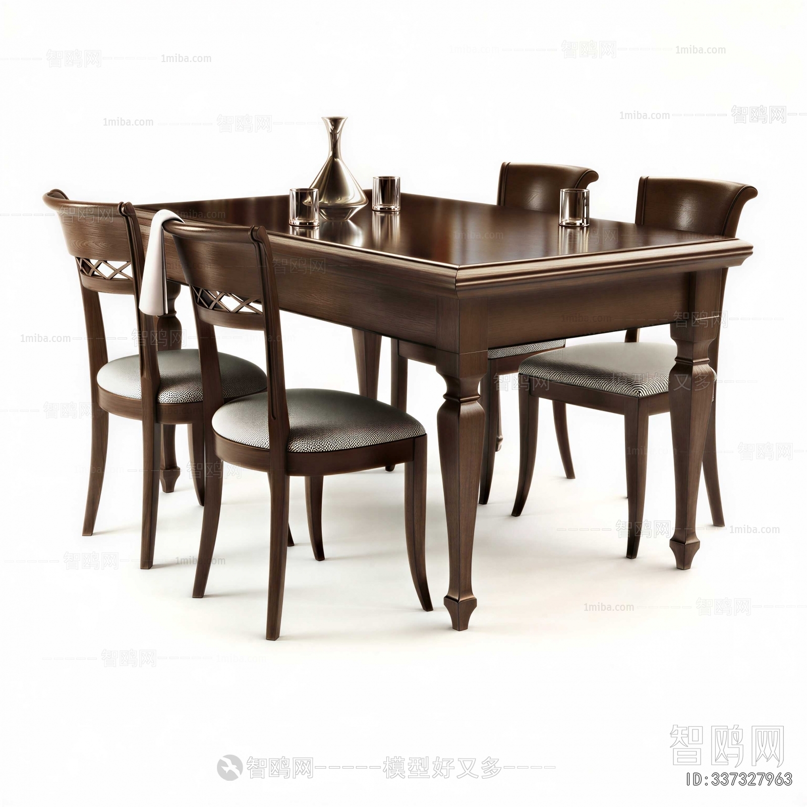 American Style Dining Table And Chairs