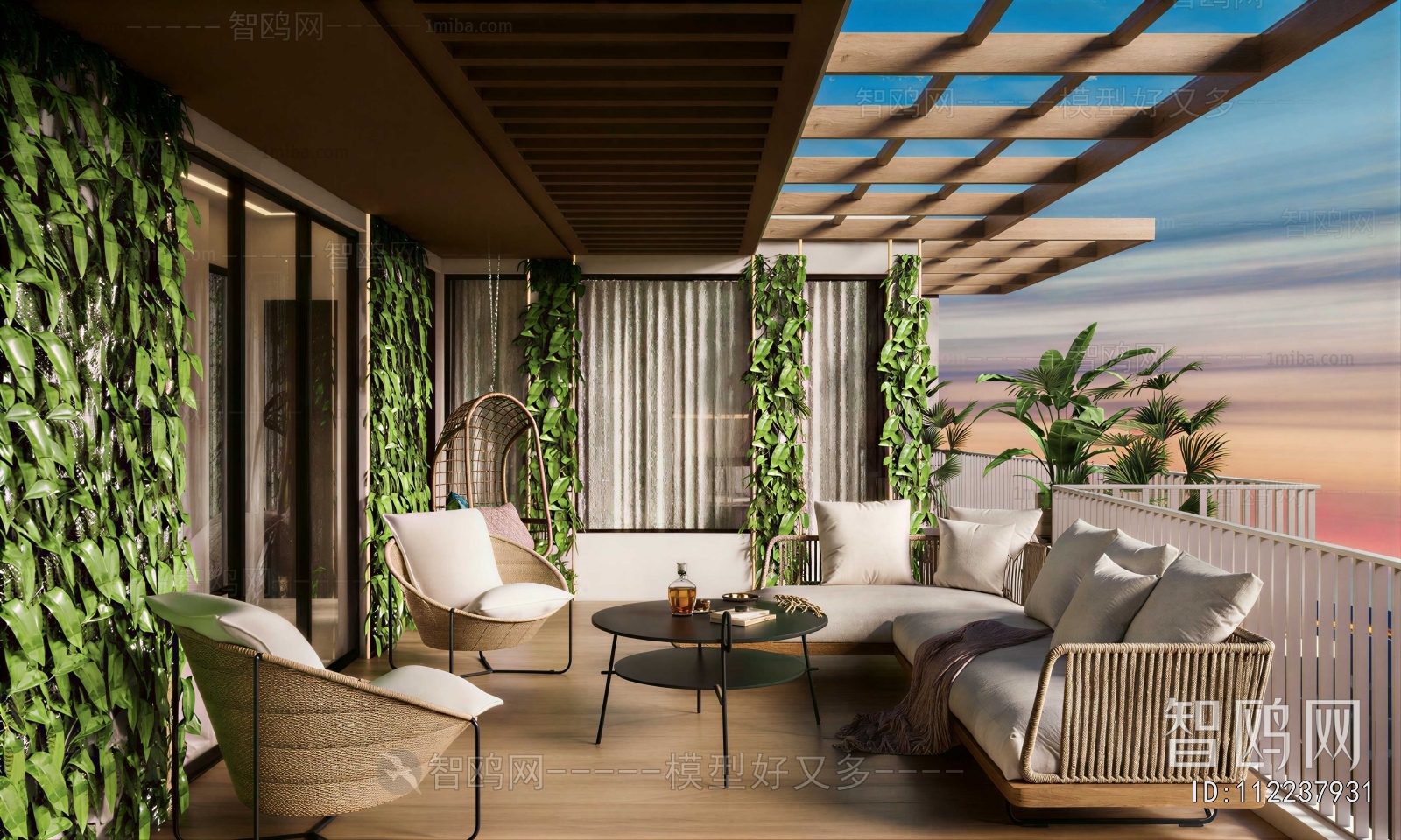 Modern Leisure Balcony