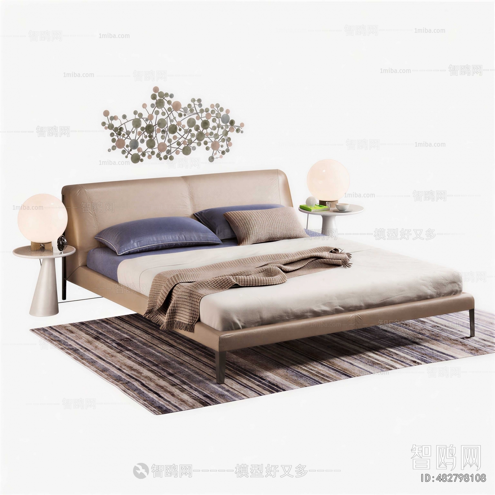 Modern Double Bed