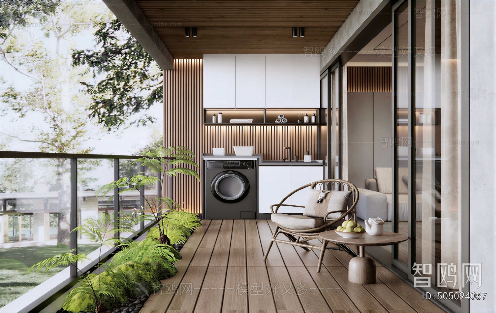 Modern Leisure Balcony