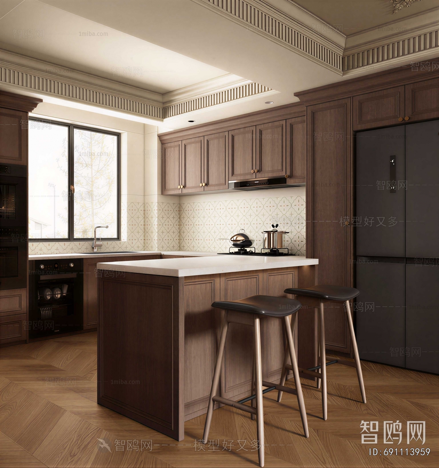 Modern Open Kitchen