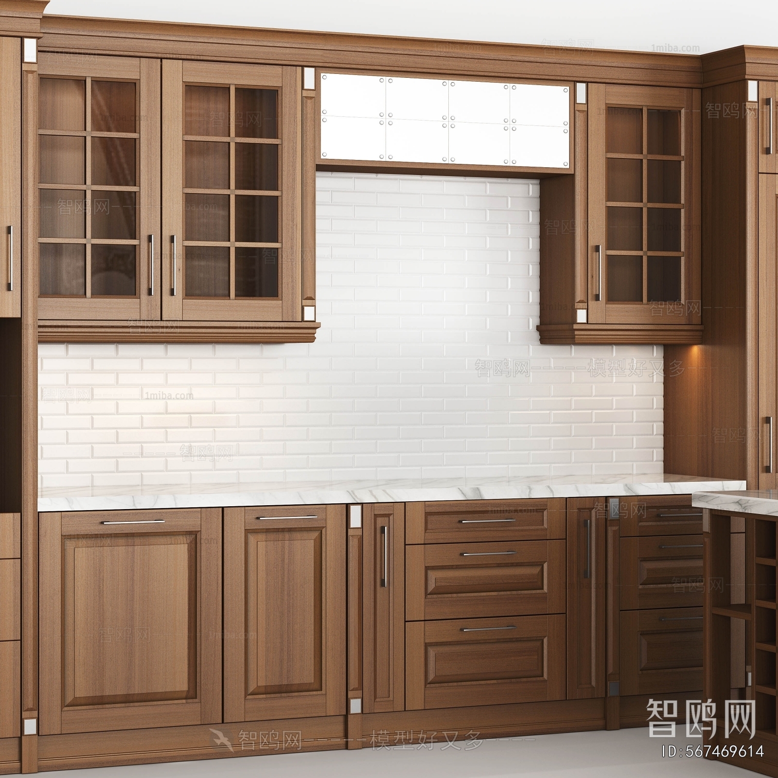 European Style Kitchen Cabinet