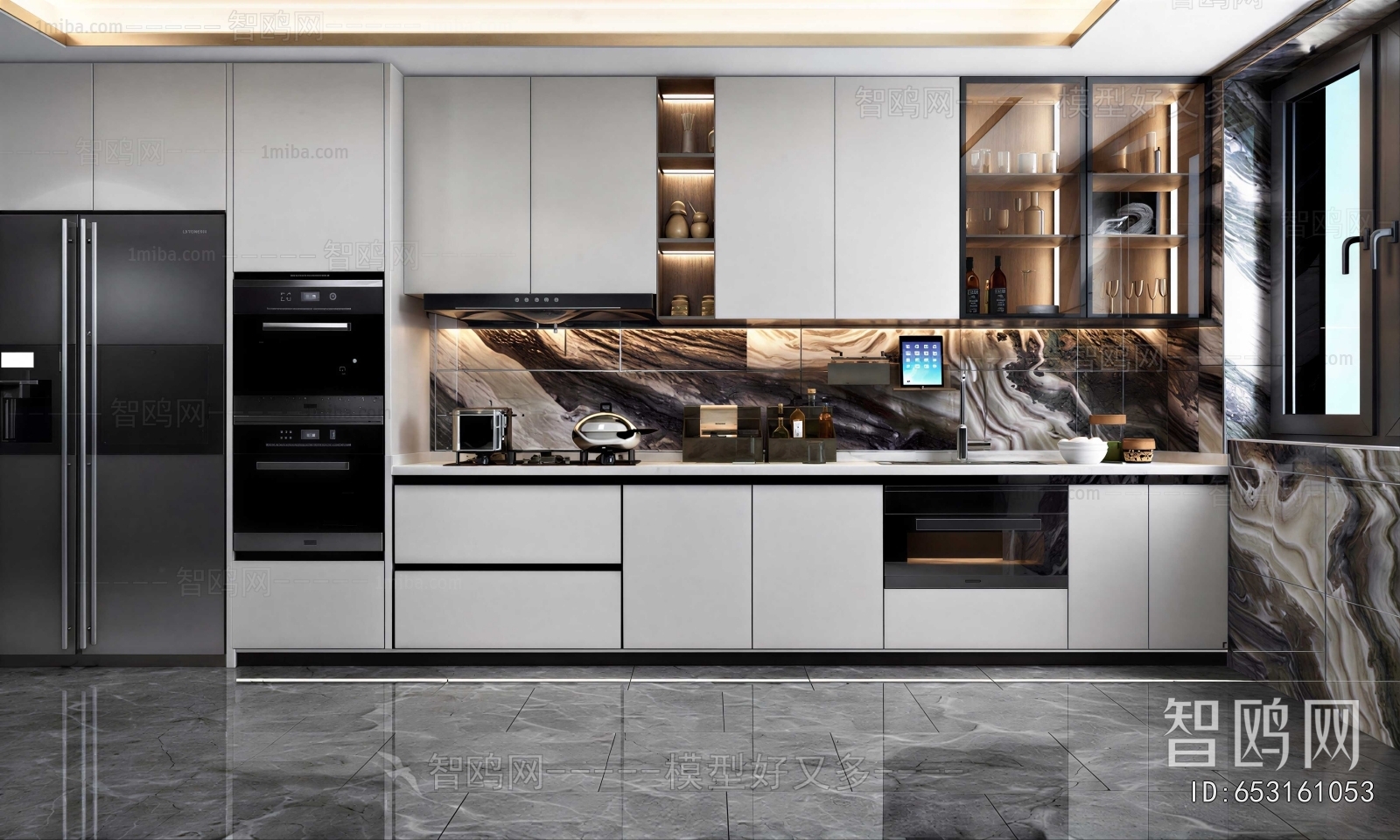 Modern The Kitchen