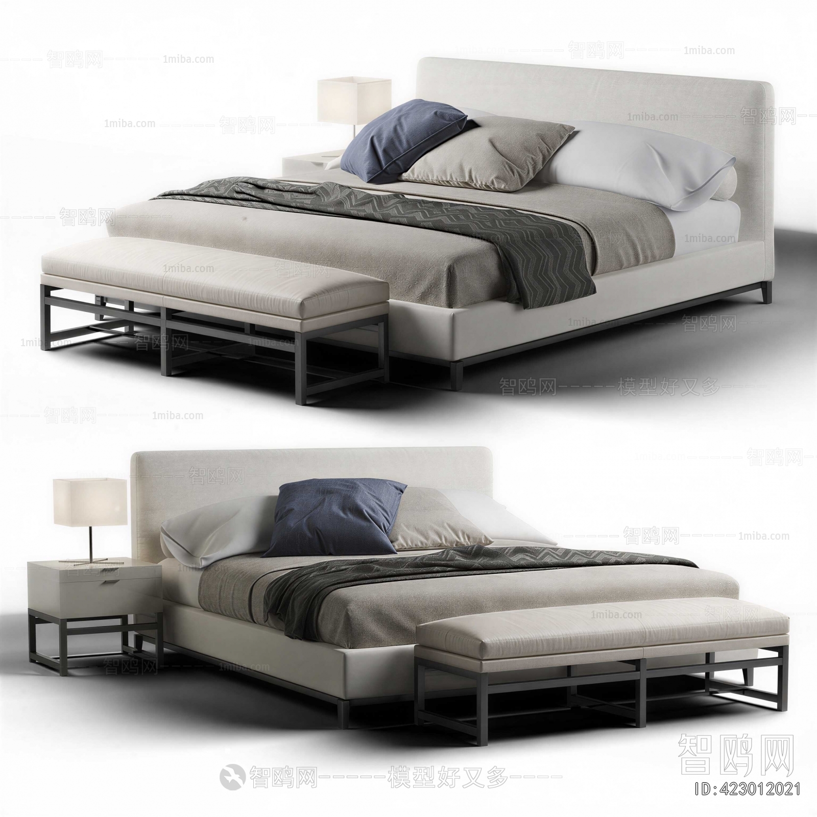 Modern Double Bed