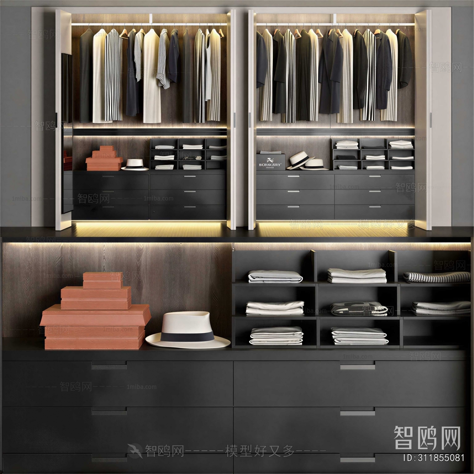Modern The Wardrobe