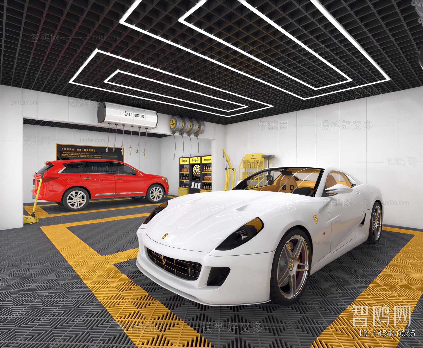 Modern Automobile Repair Shop