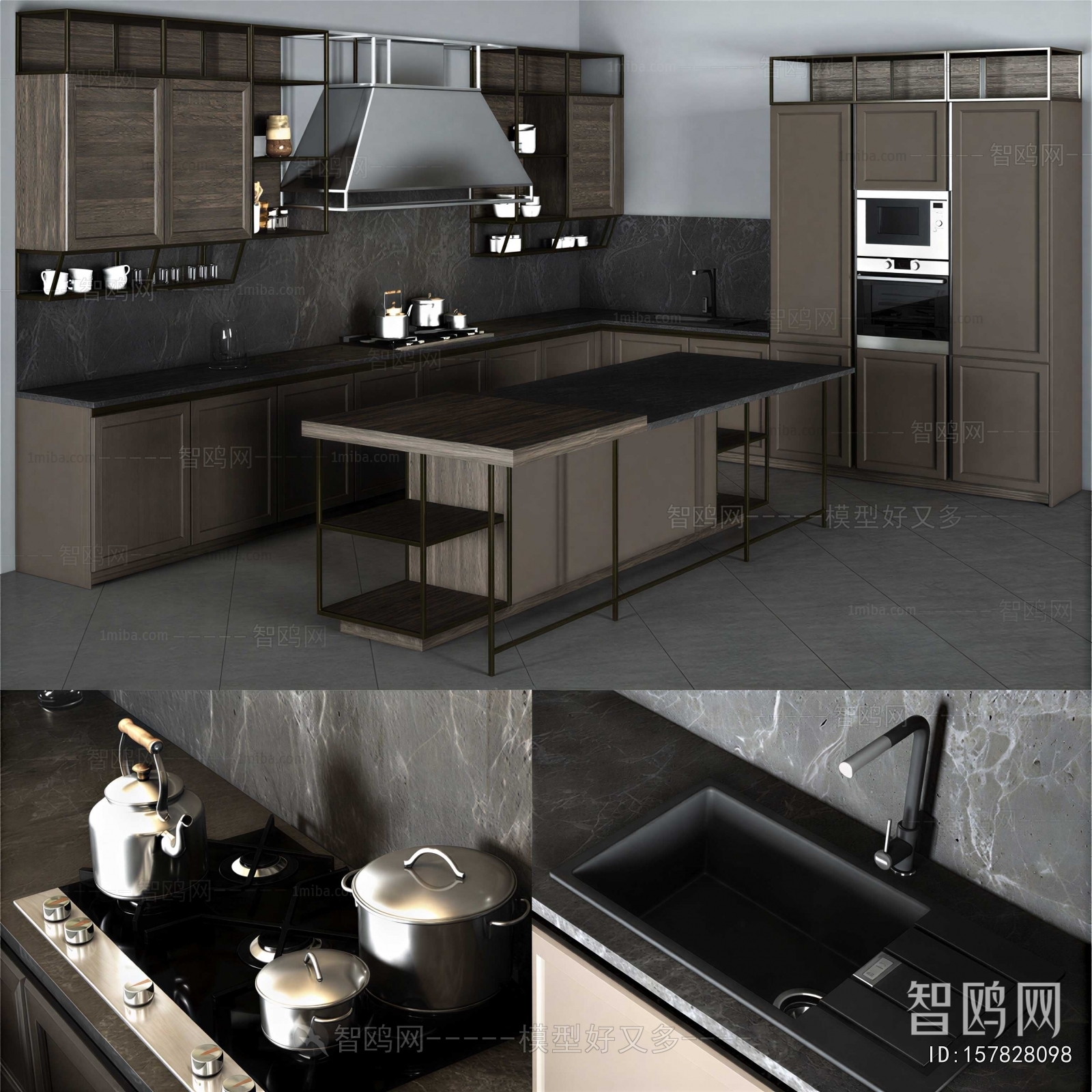 Modern The Kitchen