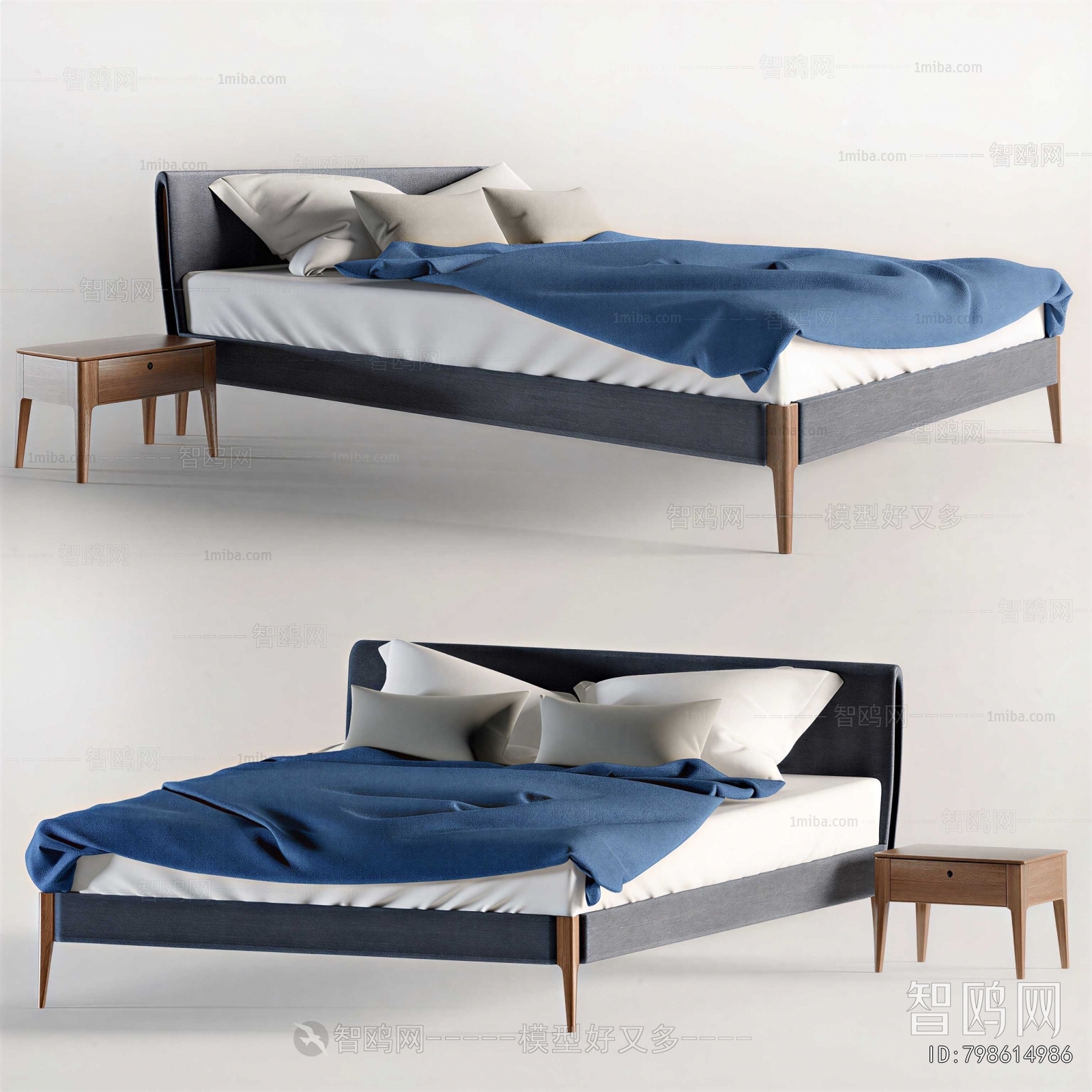 Modern Double Bed