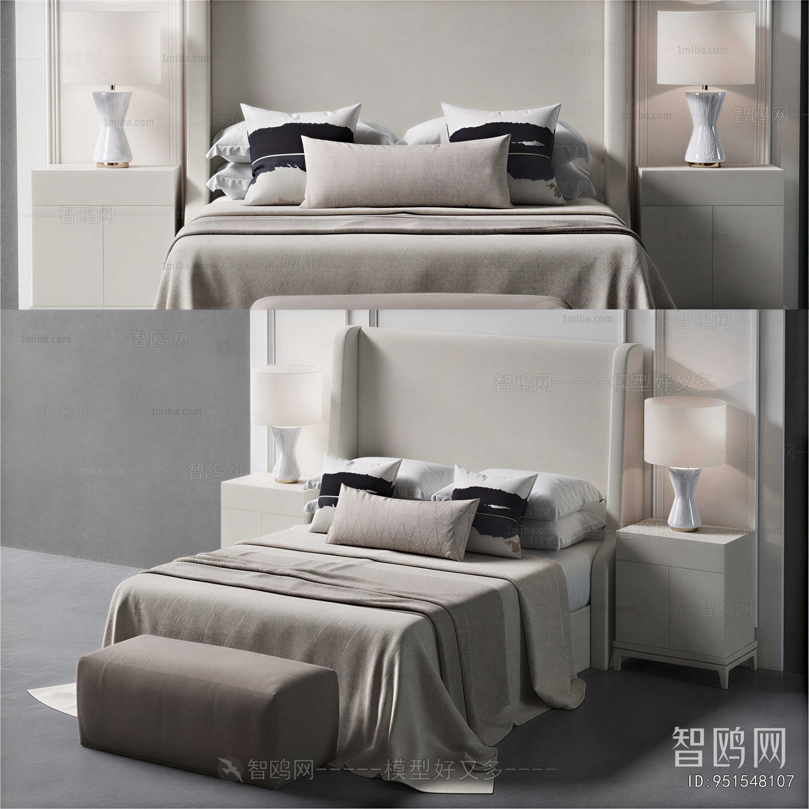Modern Double Bed