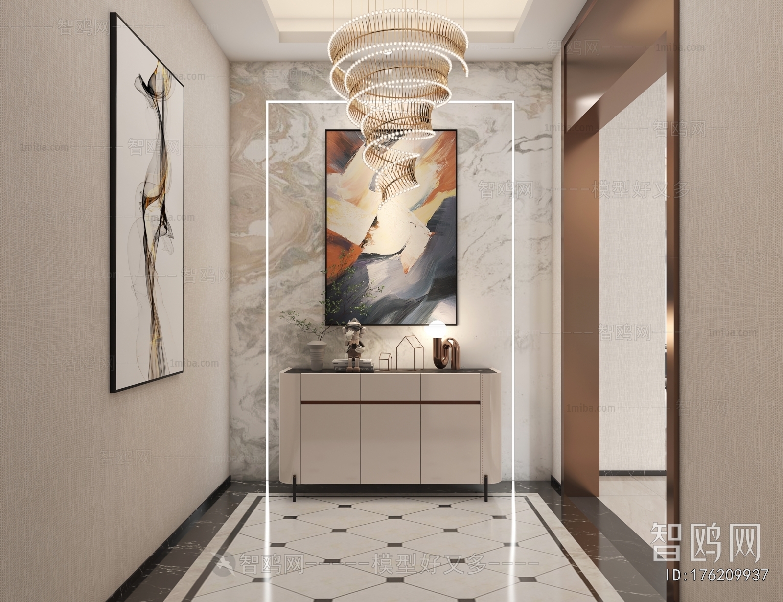 Modern Hallway