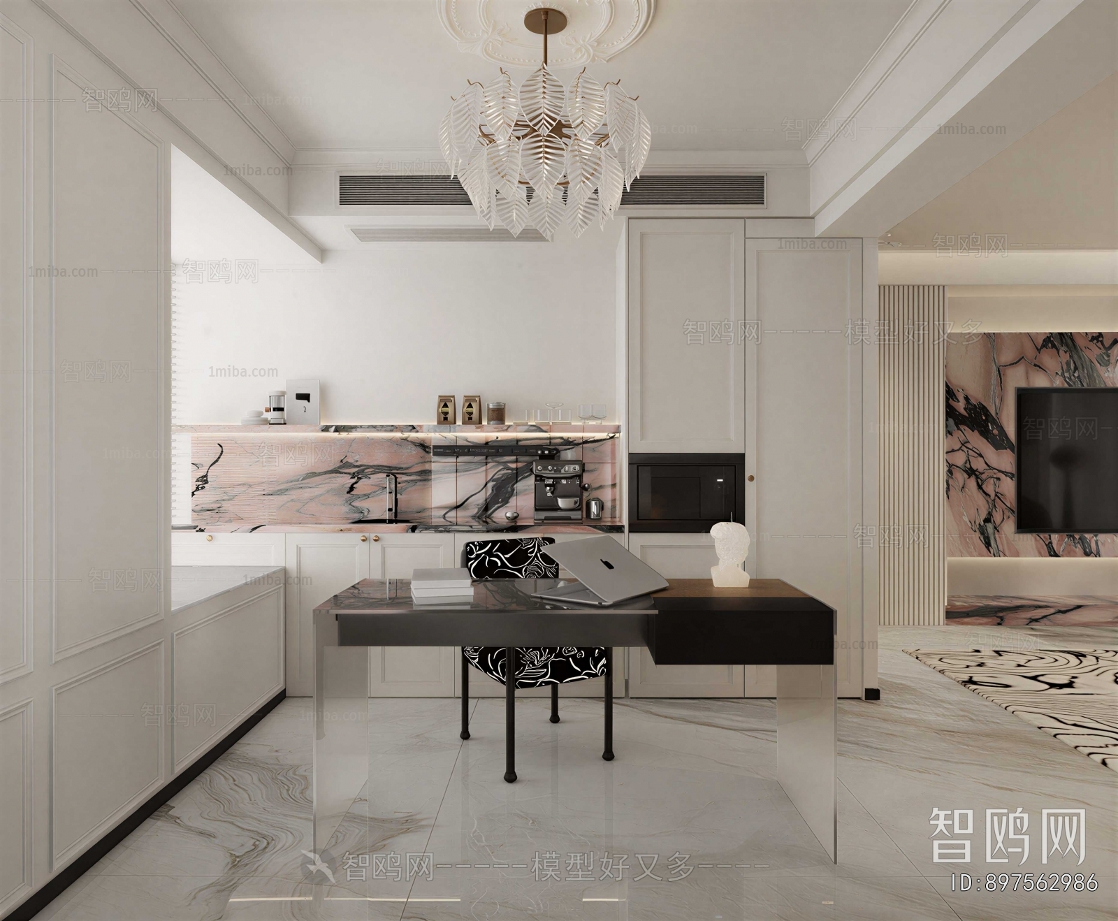 French Style Study Space