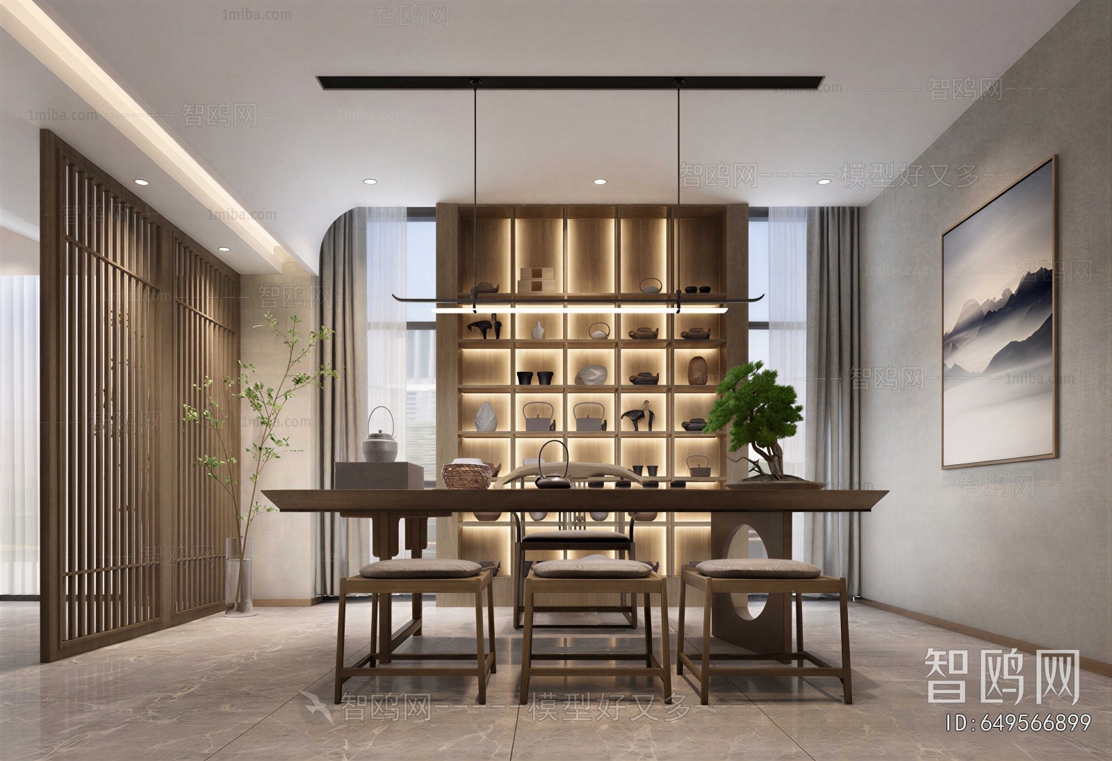 New Chinese Style Tea House