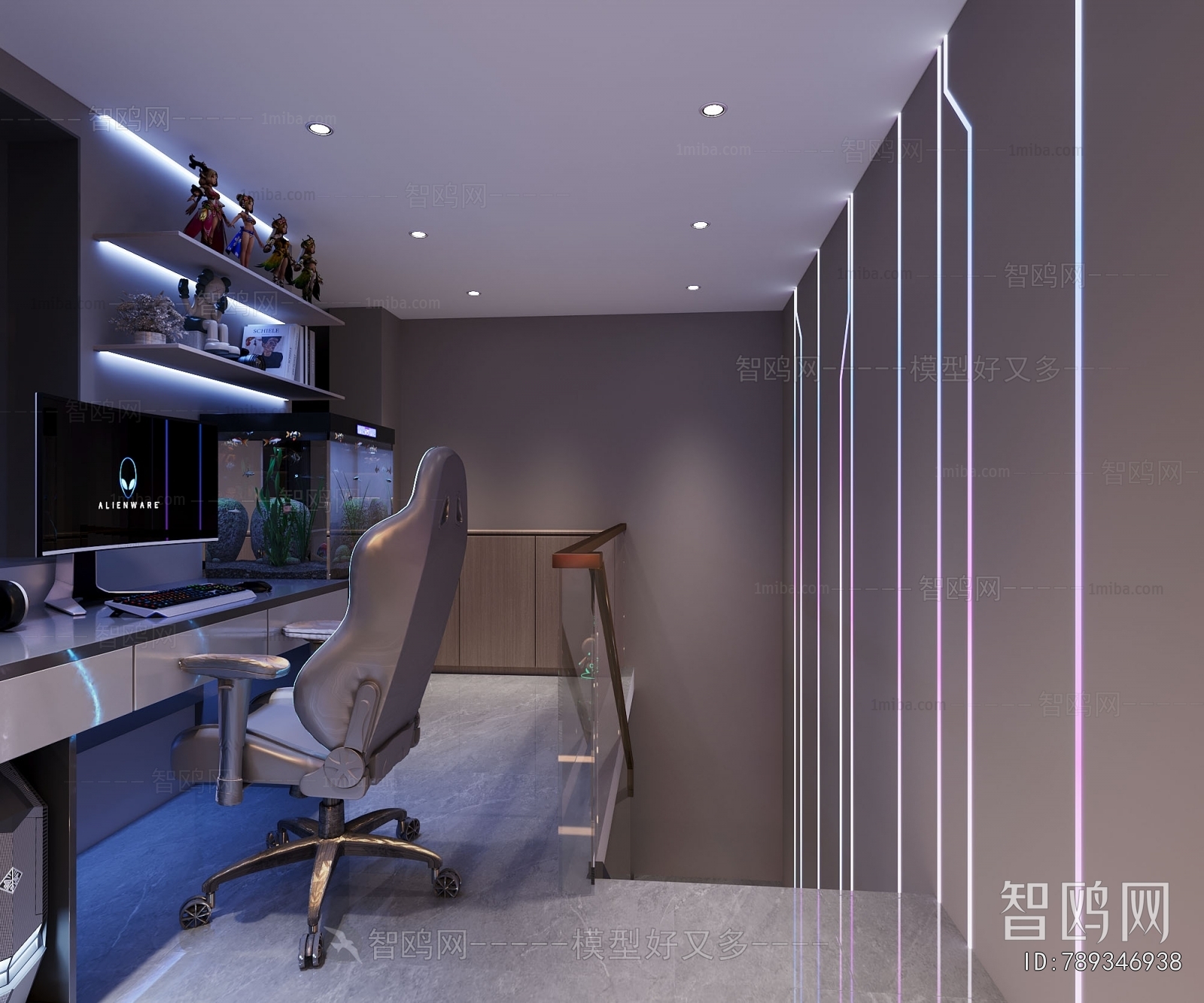 Modern E-sports Room
