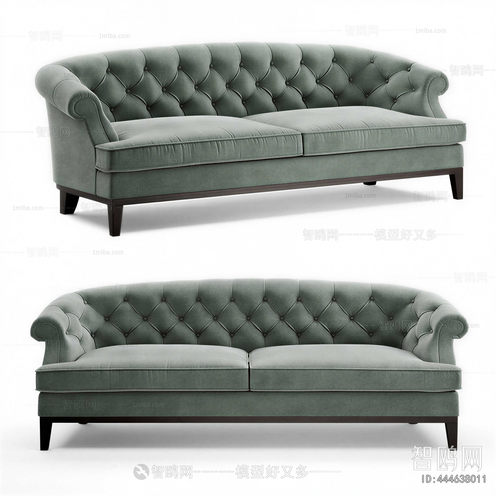 Simple European Style A Sofa For Two