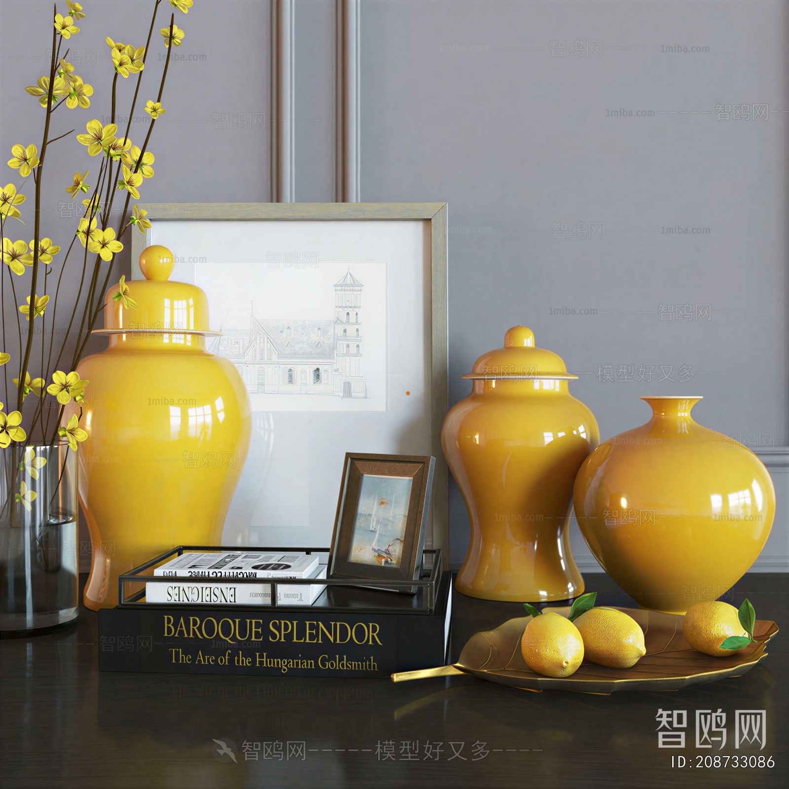 New Chinese Style Decorative Set