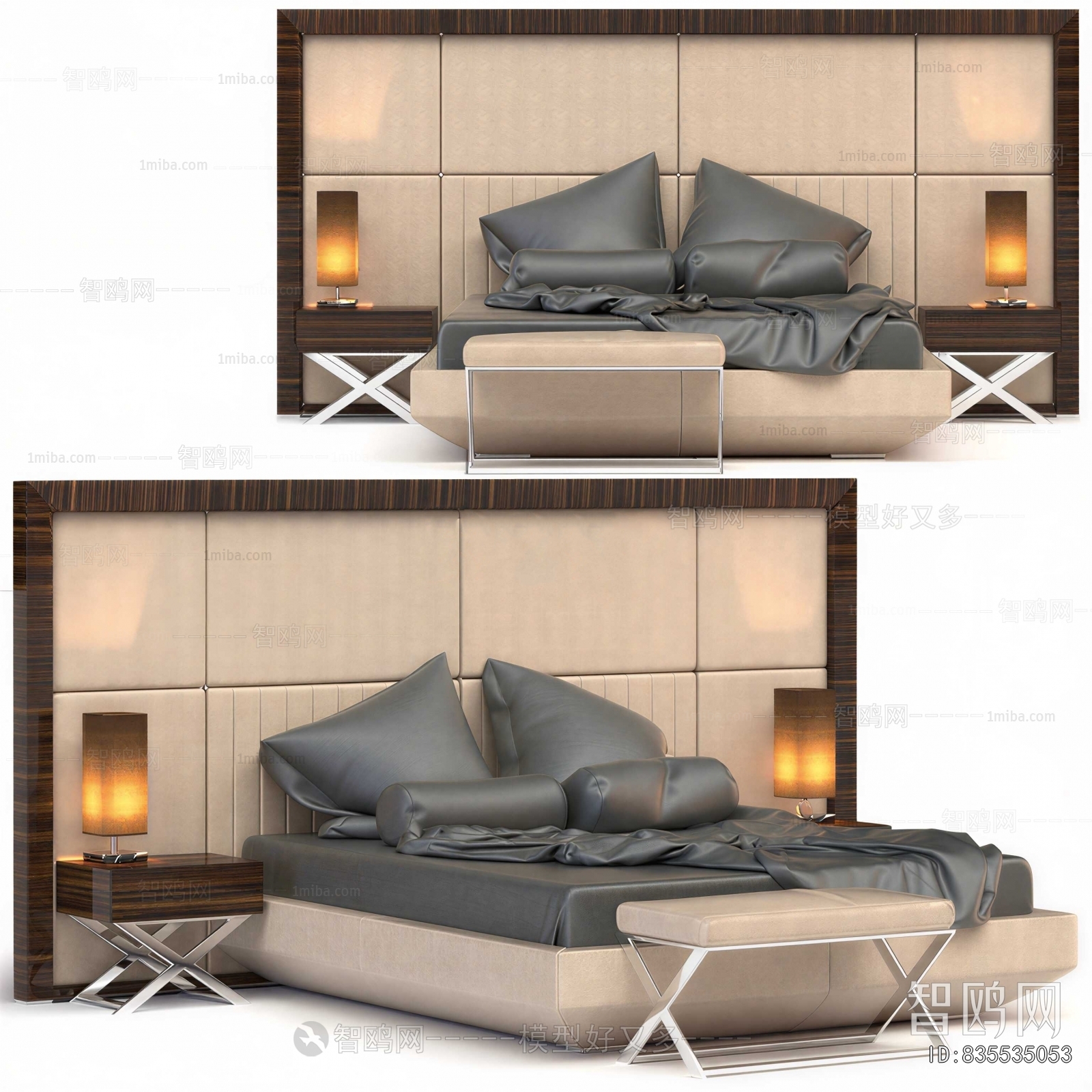 Modern Double Bed