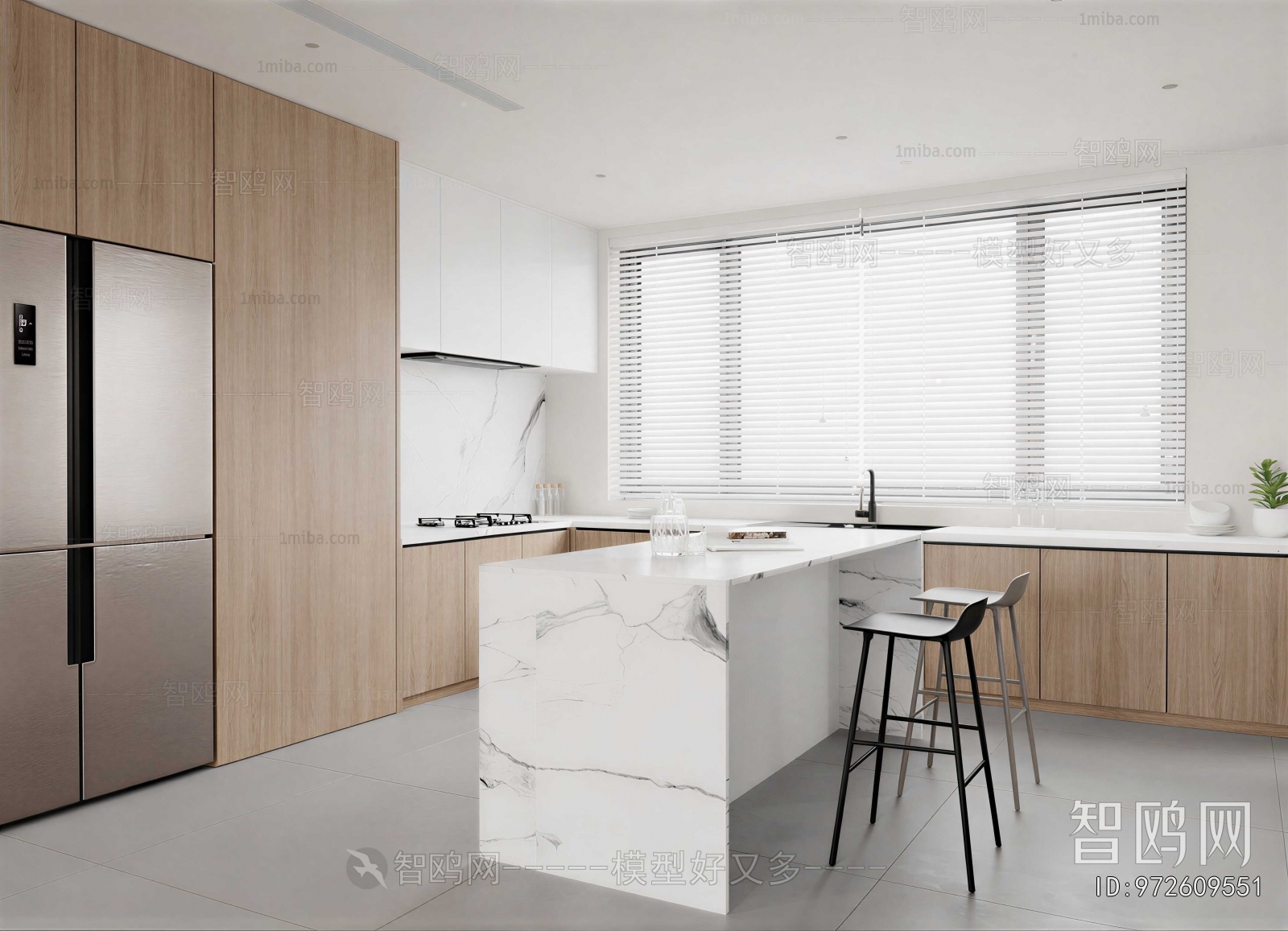 Modern Open Kitchen