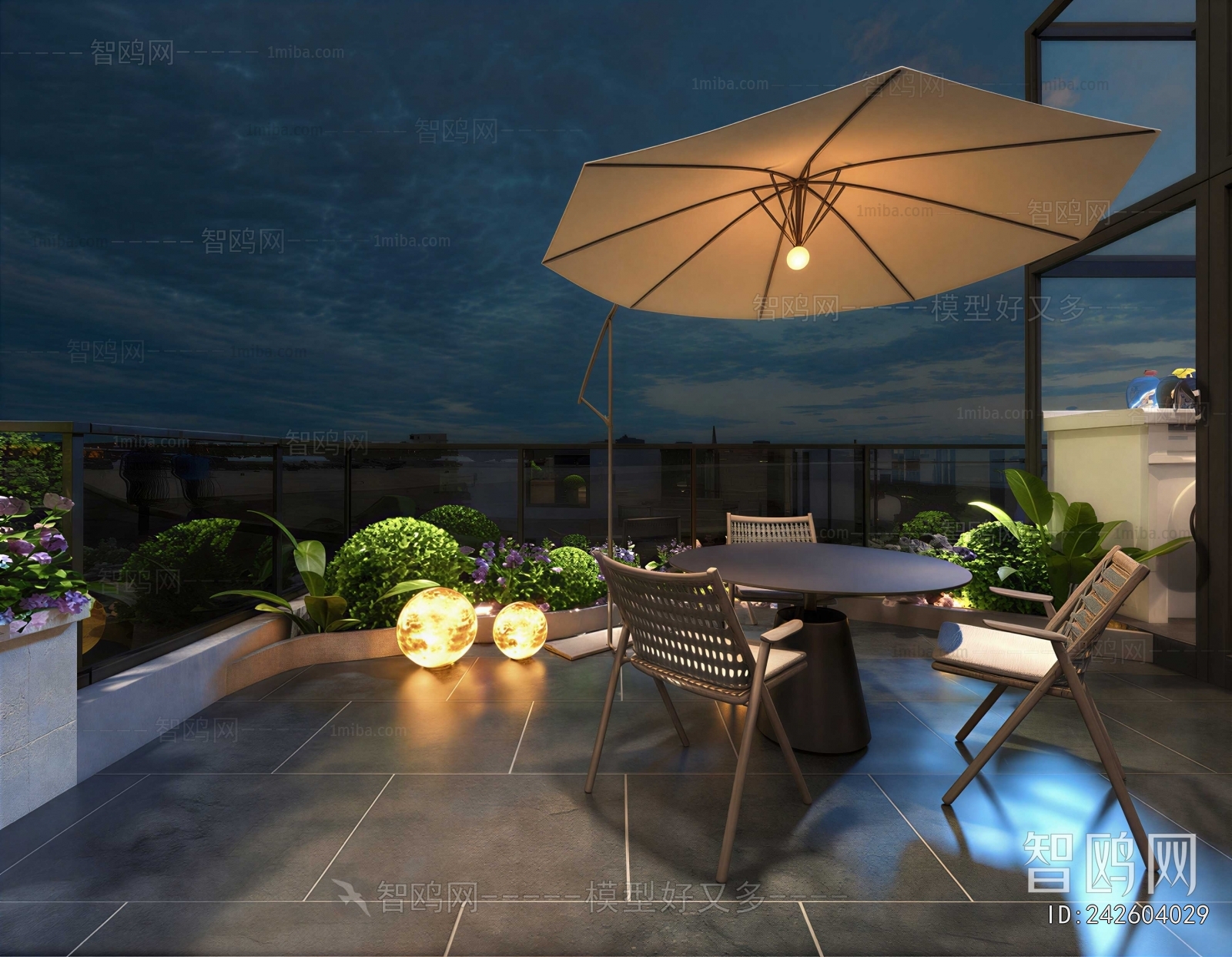 Modern Terrace