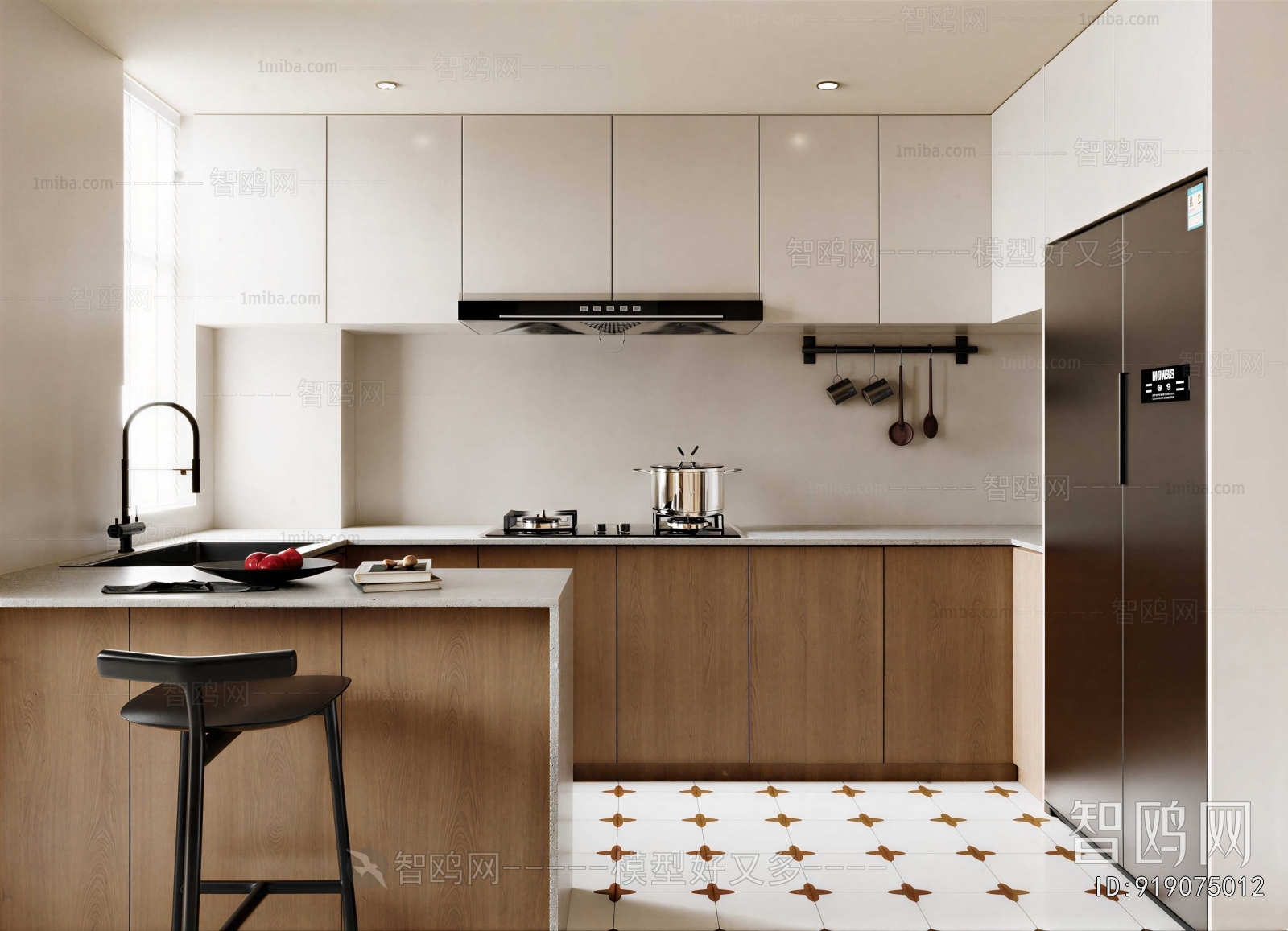 Modern Open Kitchen